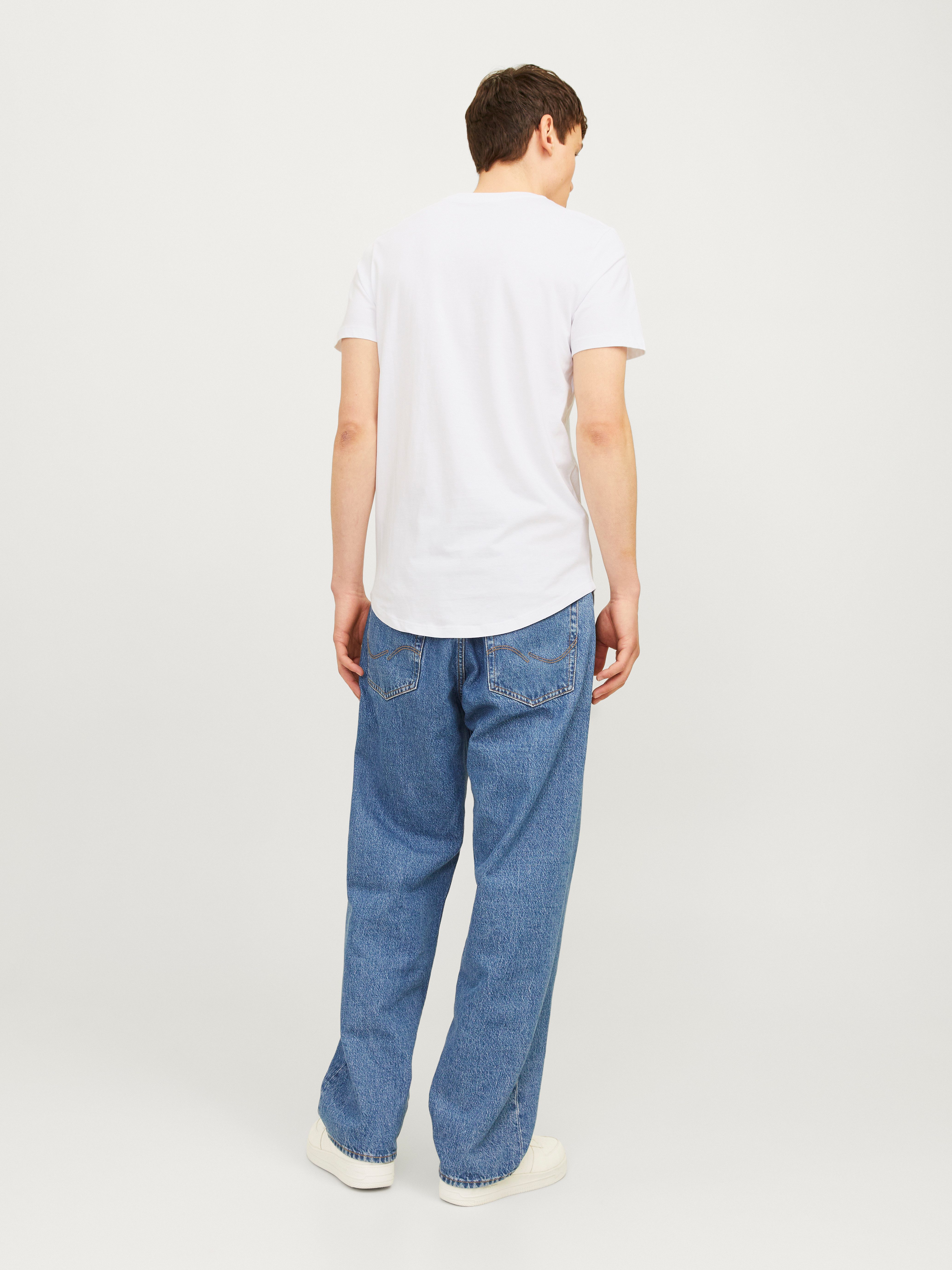 Jack & Jones Shirt met ronde hals JJENOA TEE SS CREW NECK 7PK MP NOOS (set, 7-delig)