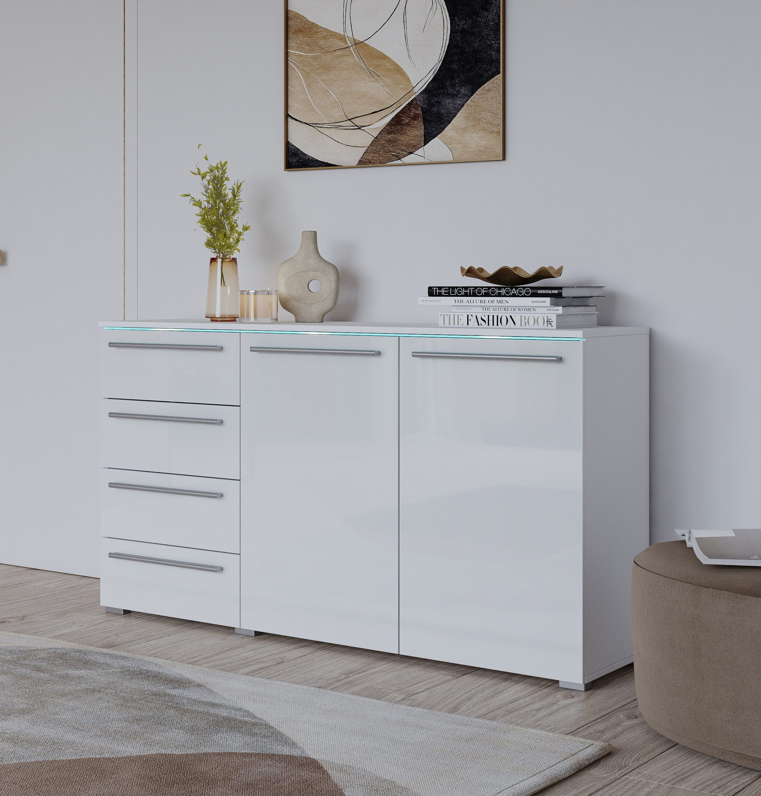 INOSIGN Dressoir India, van FSC-gecertificeerd houtmateriaal, gemaakt in Europa