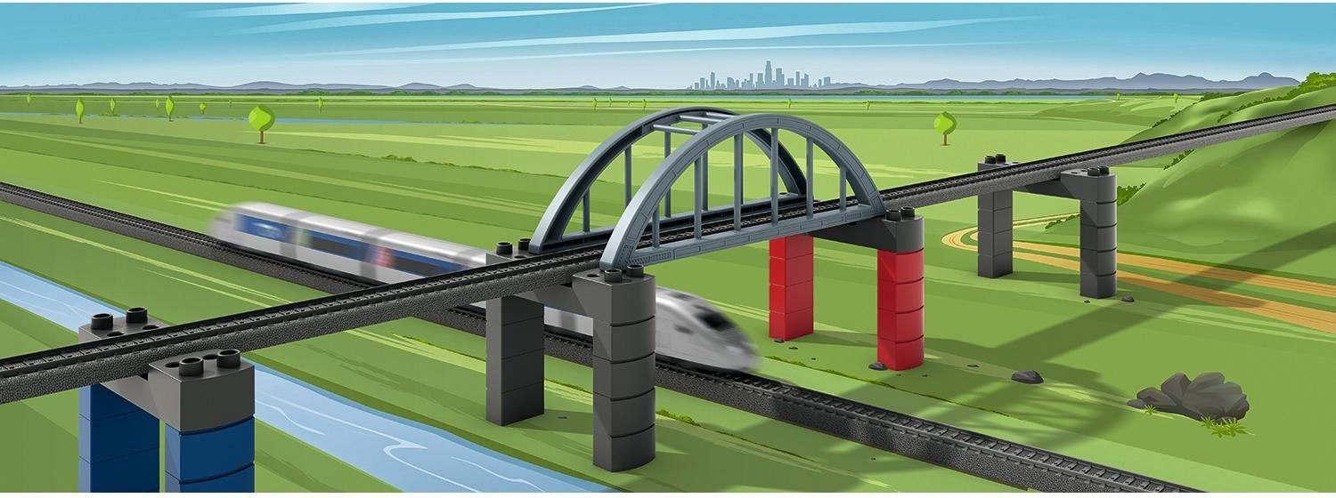 Märklin Verhoogde modelspoorbaan Märklin my world - bouwsteenset viaductspoorwegbrug - 72218