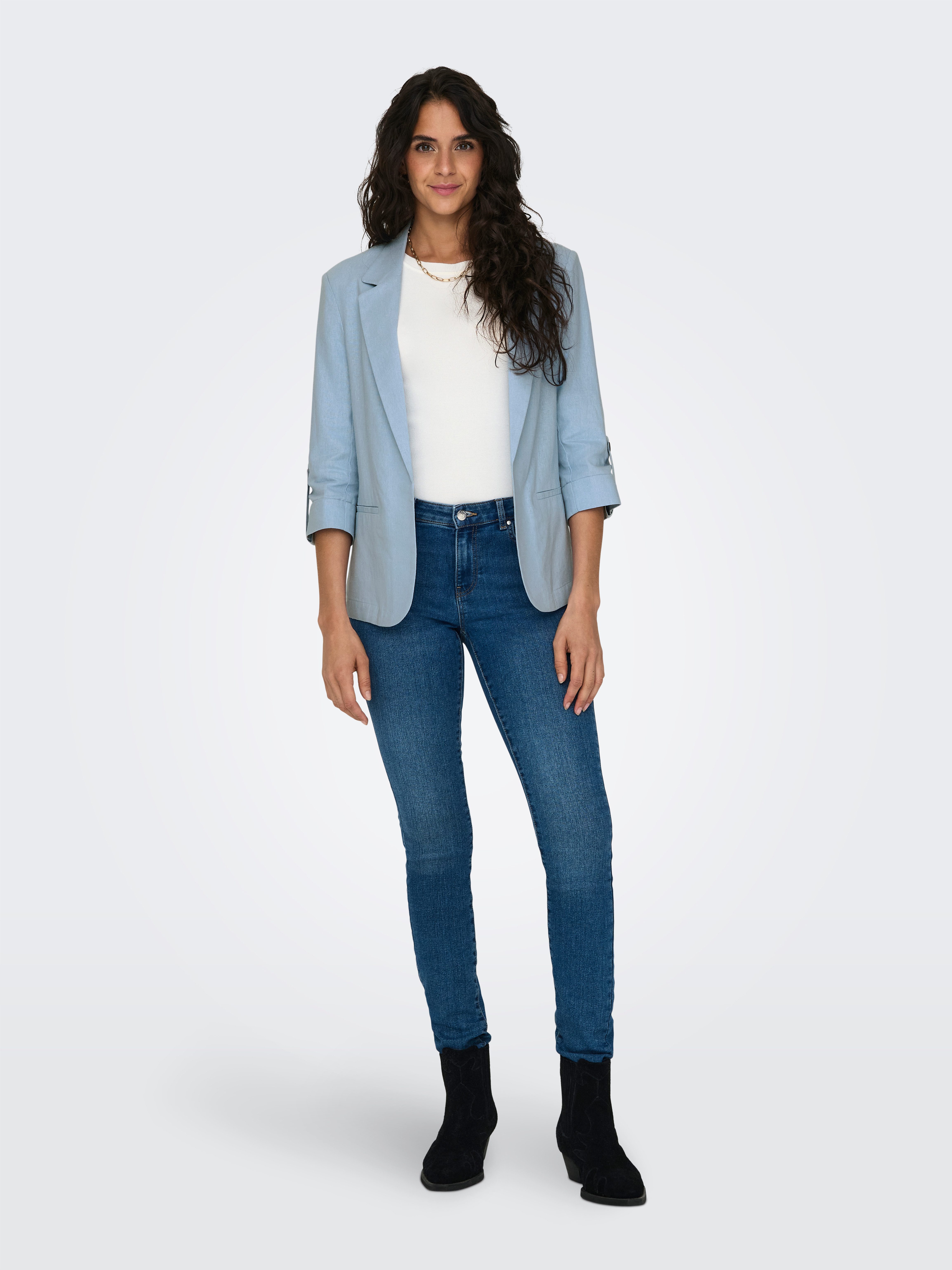 Only Lange blazer ONLCARO 3/4 UNLINED BLAZER CC TLR