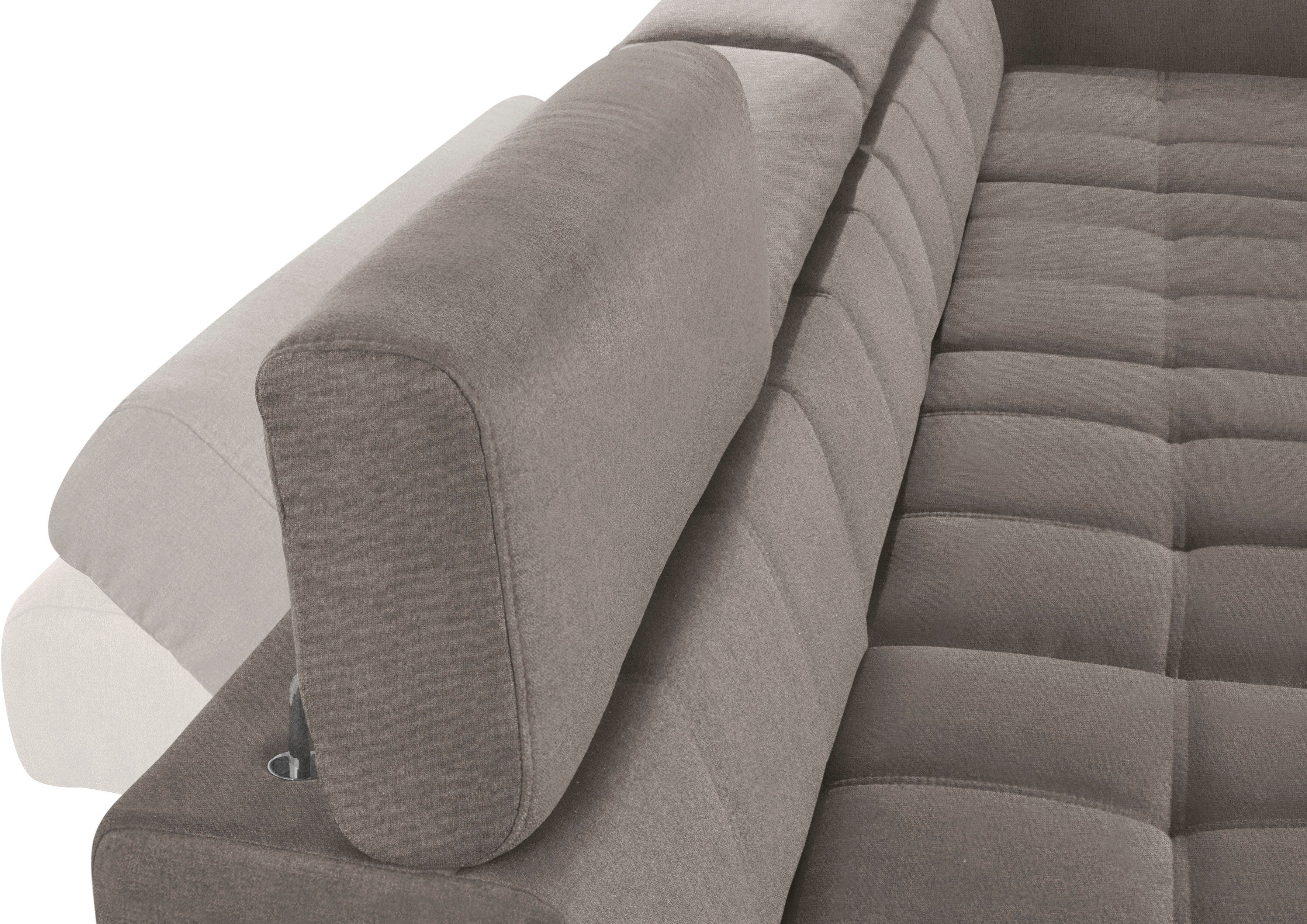 DOMO collection Zithoek Cunelli mooie zitnaden als designelement, stevige zitcomfort, U-vorm
