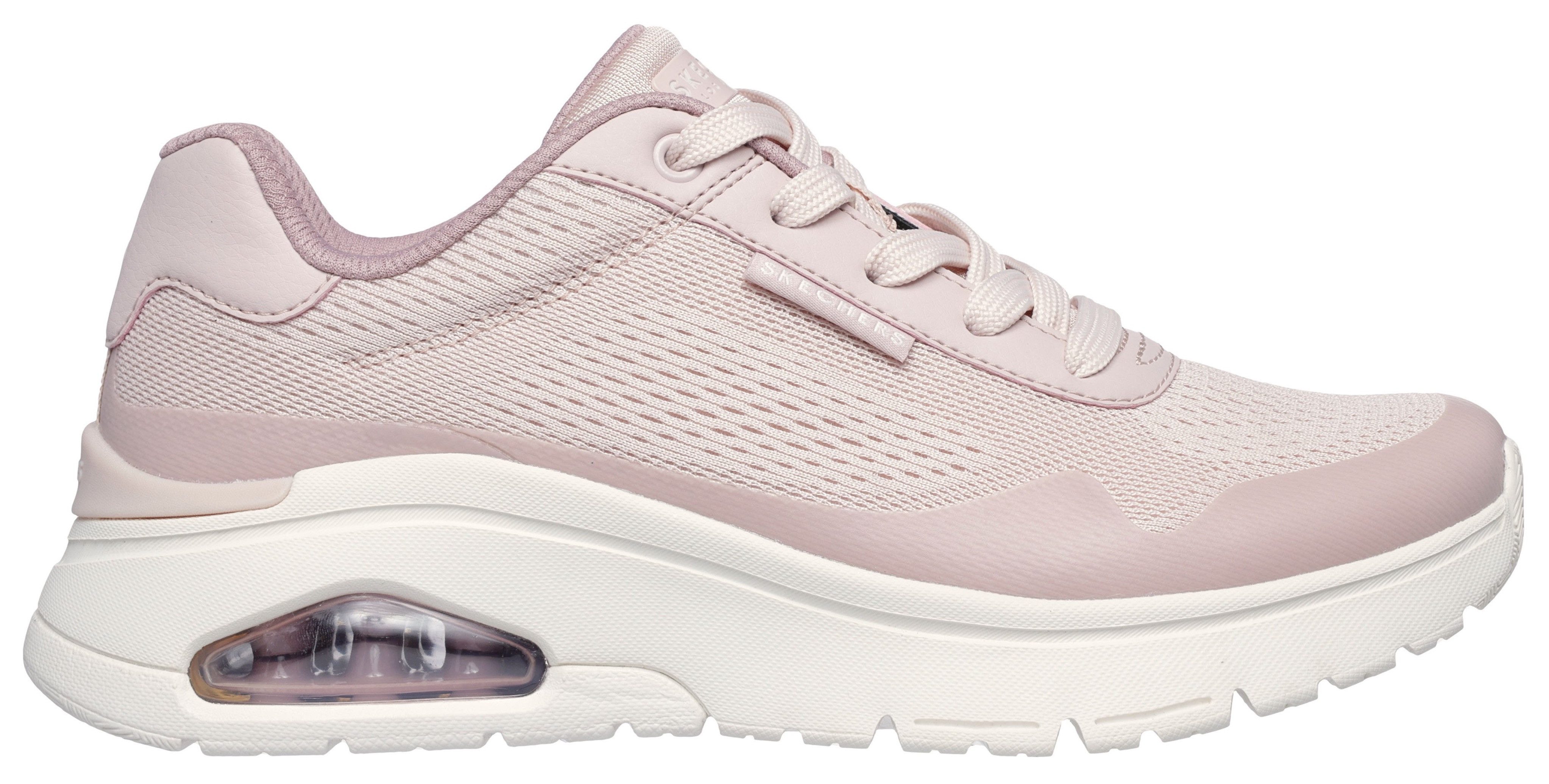 Skechers Sneakers UNO FLEX-UNO FRESH ONE , neon schoen, sneaker, wig sneaker met plateausool