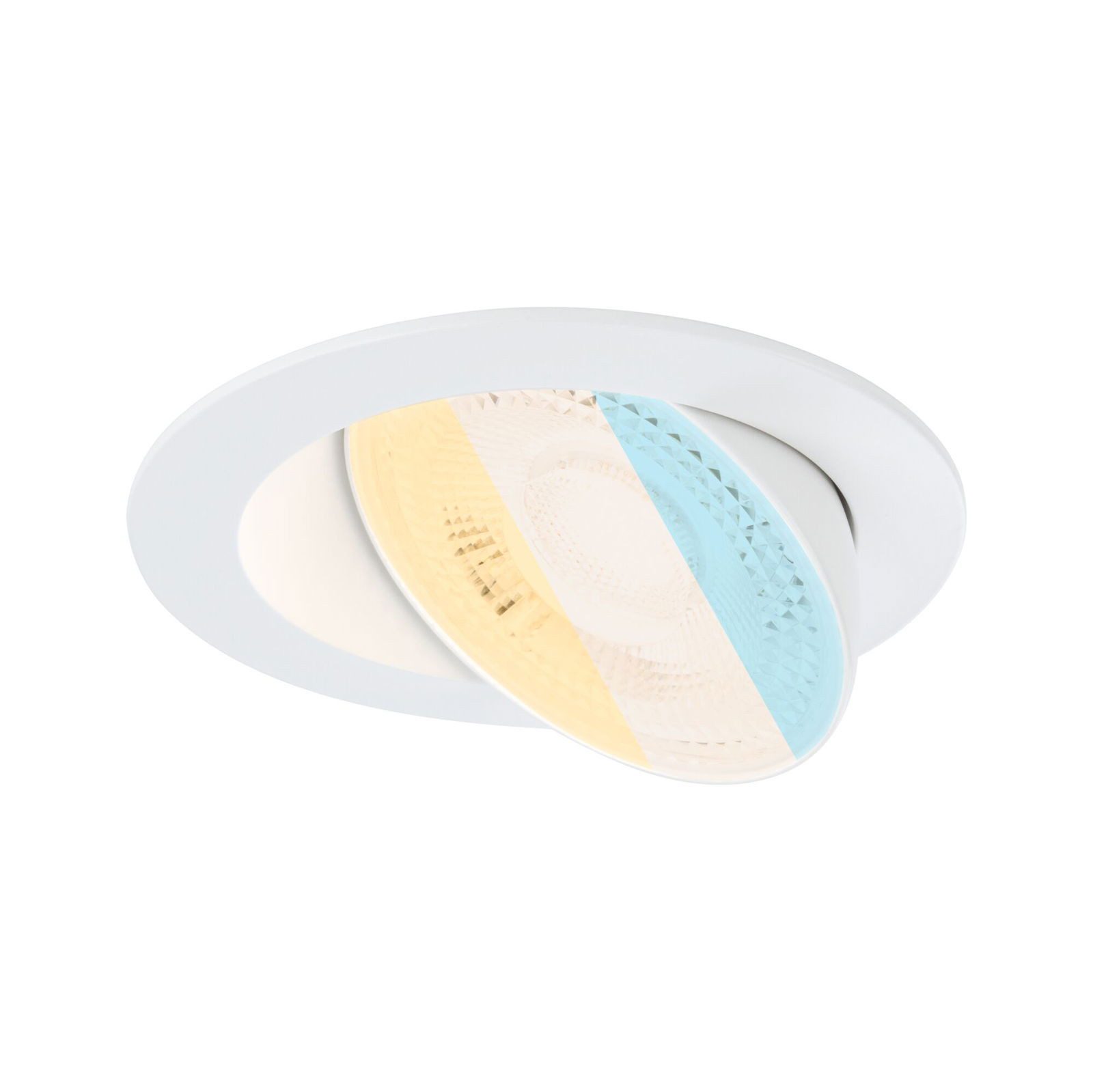 Paulmann Ledinbouwlamp LED inbouwlamp White Select Aumus 5W 700lm 230V 2700 - 6500K Geheugenfunctie, meerdere helderheidsniveaus, kleurwisselaar, kleurregeling (1 stuk)