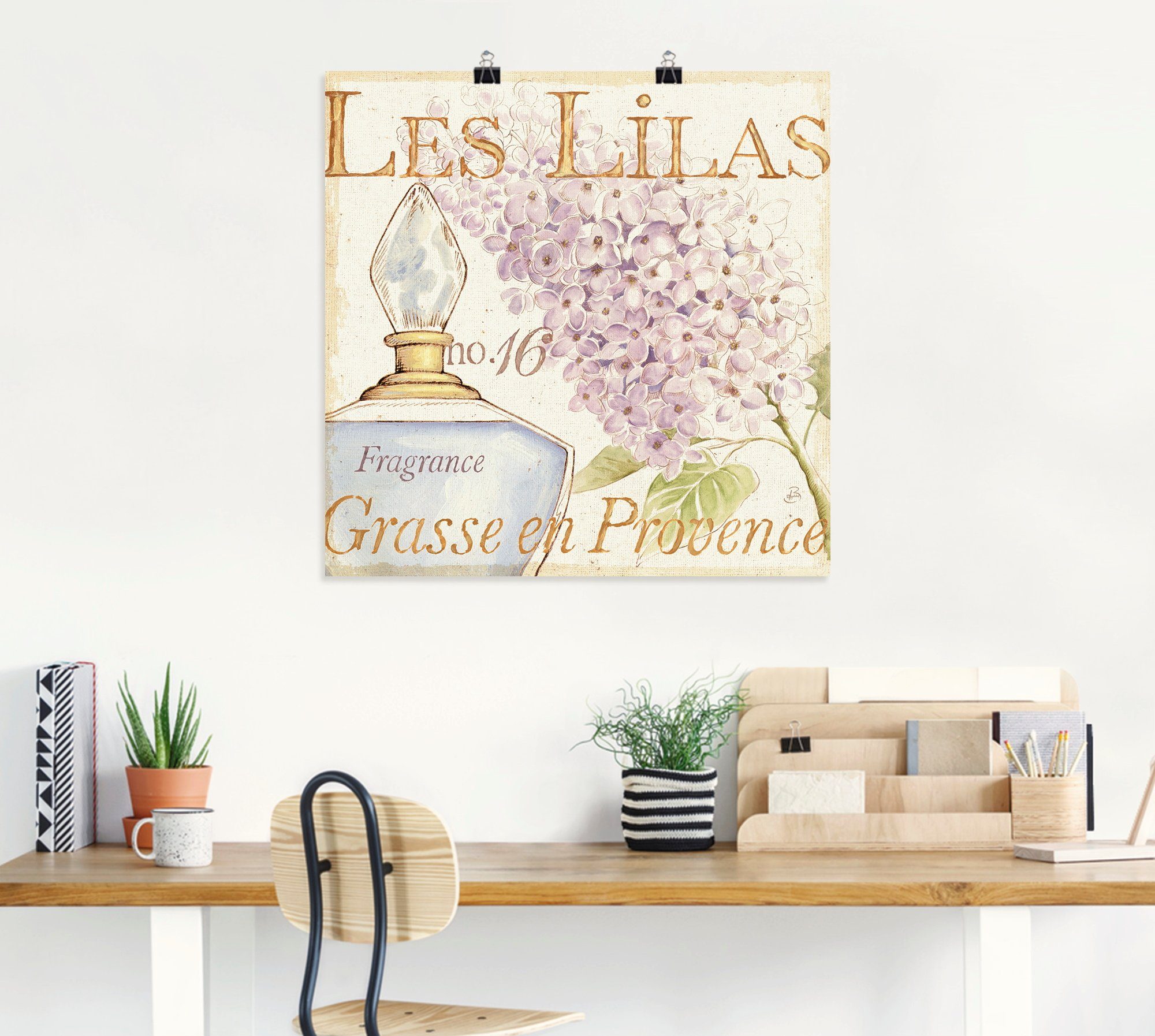 Artland Artprint Bloemen en parfum IV als poster, muursticker in verschillende maten