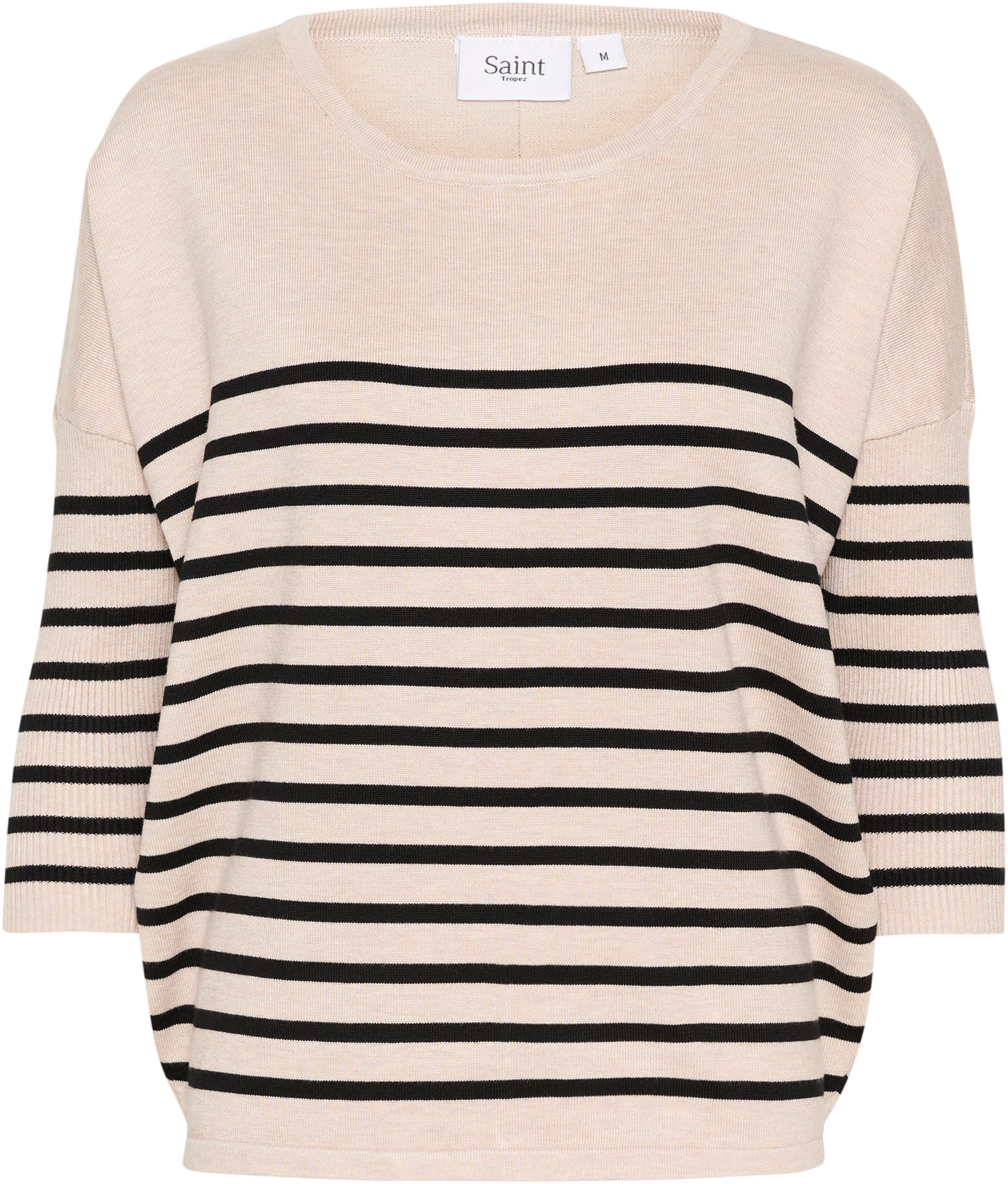 Saint Tropez Gebreide trui MilaSZ R-neck St. Pullover