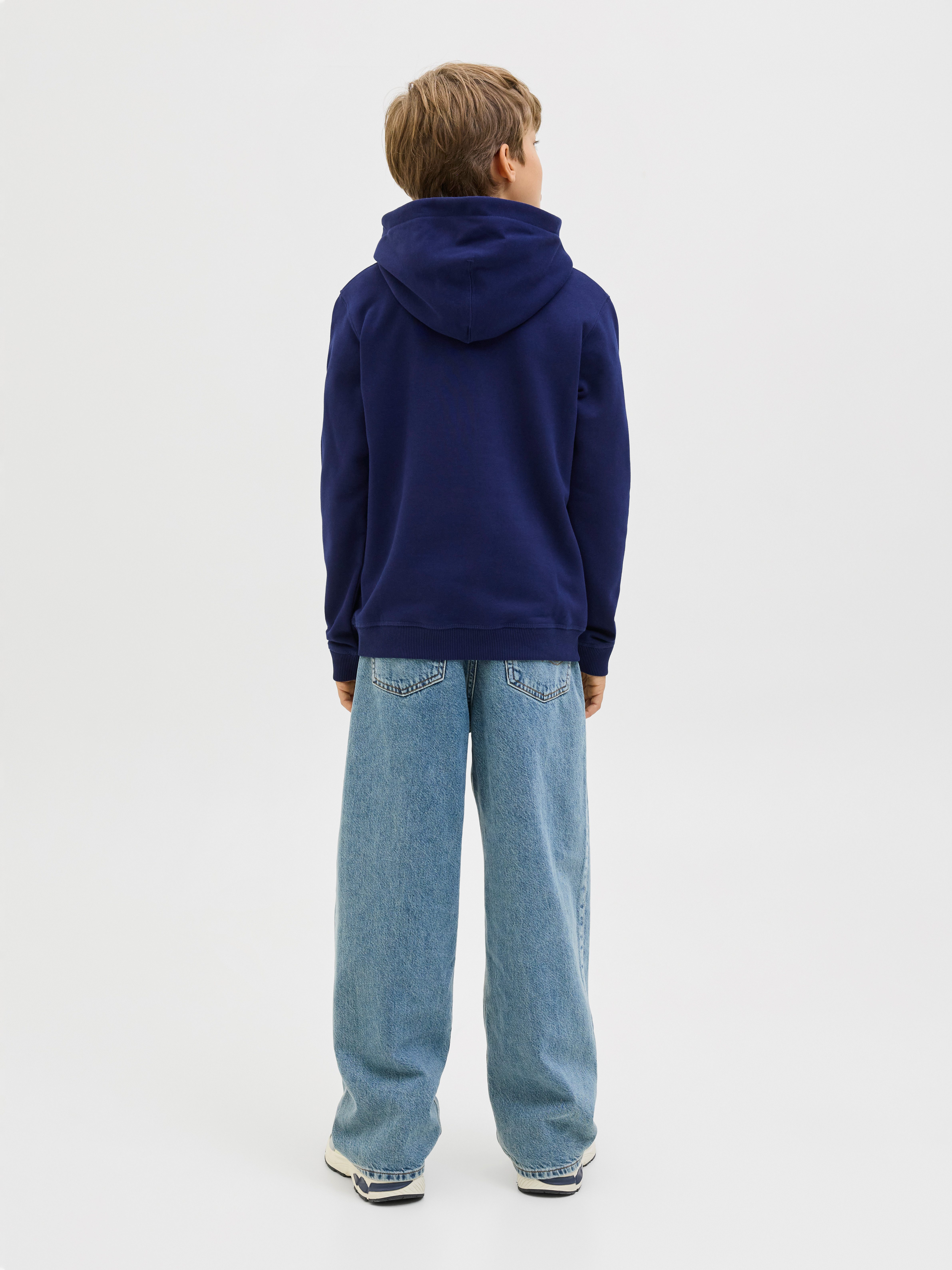Jack & Jones Junior Hoodie JORNORREBRO EMB SWEAT HOOD NOOS JNR