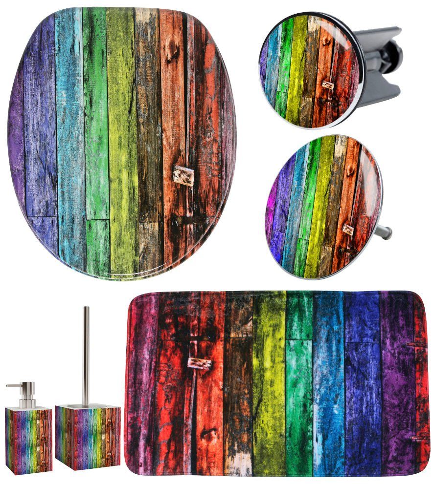 Sanilo Set badkameraccessoires Rainbow (complete set, 6-delig)