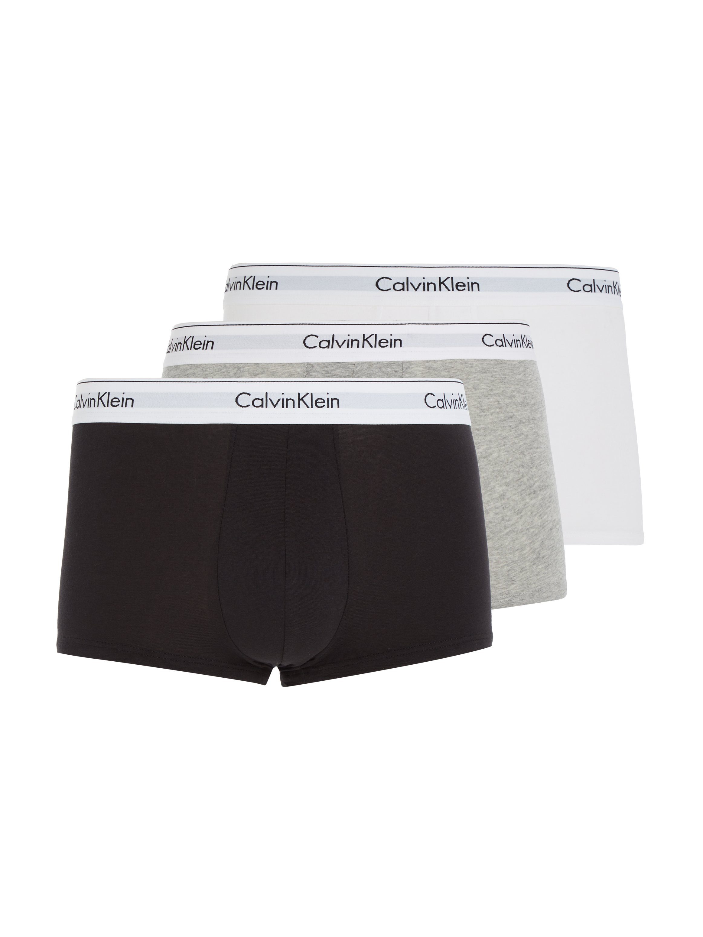 Calvin Klein Boxershort met logo-opschrift op de onderbroekband (set, 3 stuks, Set van 3)