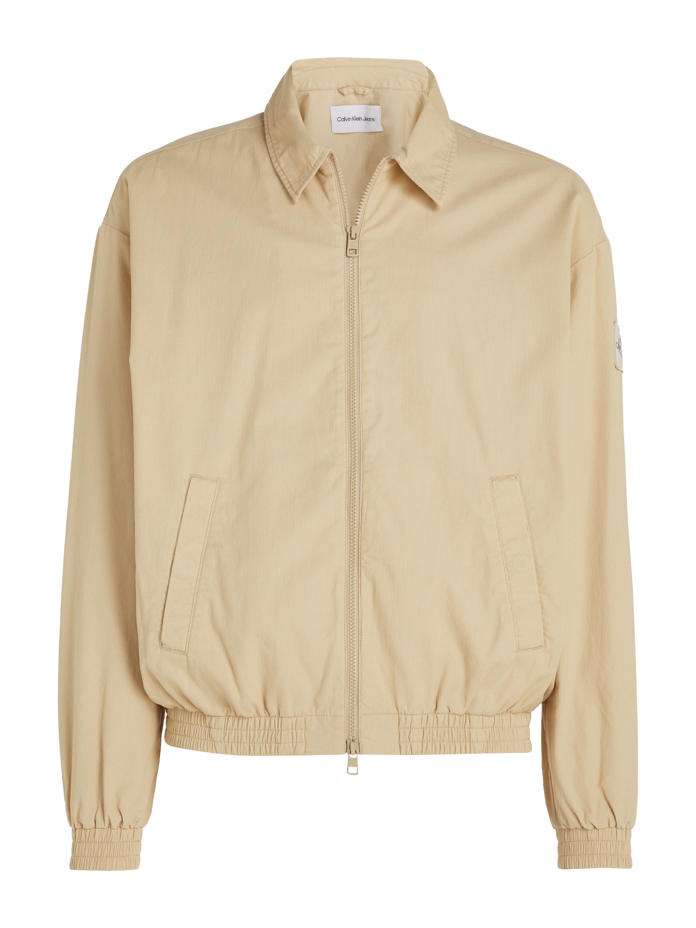 Calvin Klein Jack in collegestijl LINEAR TEXTURE HARRINGTON