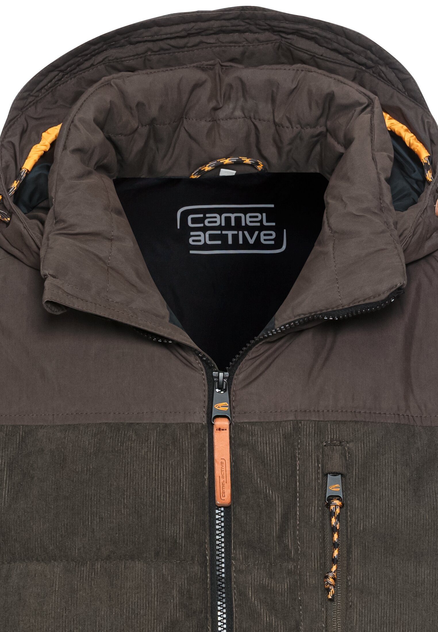 Camel active Outdoorjack met een capuchon