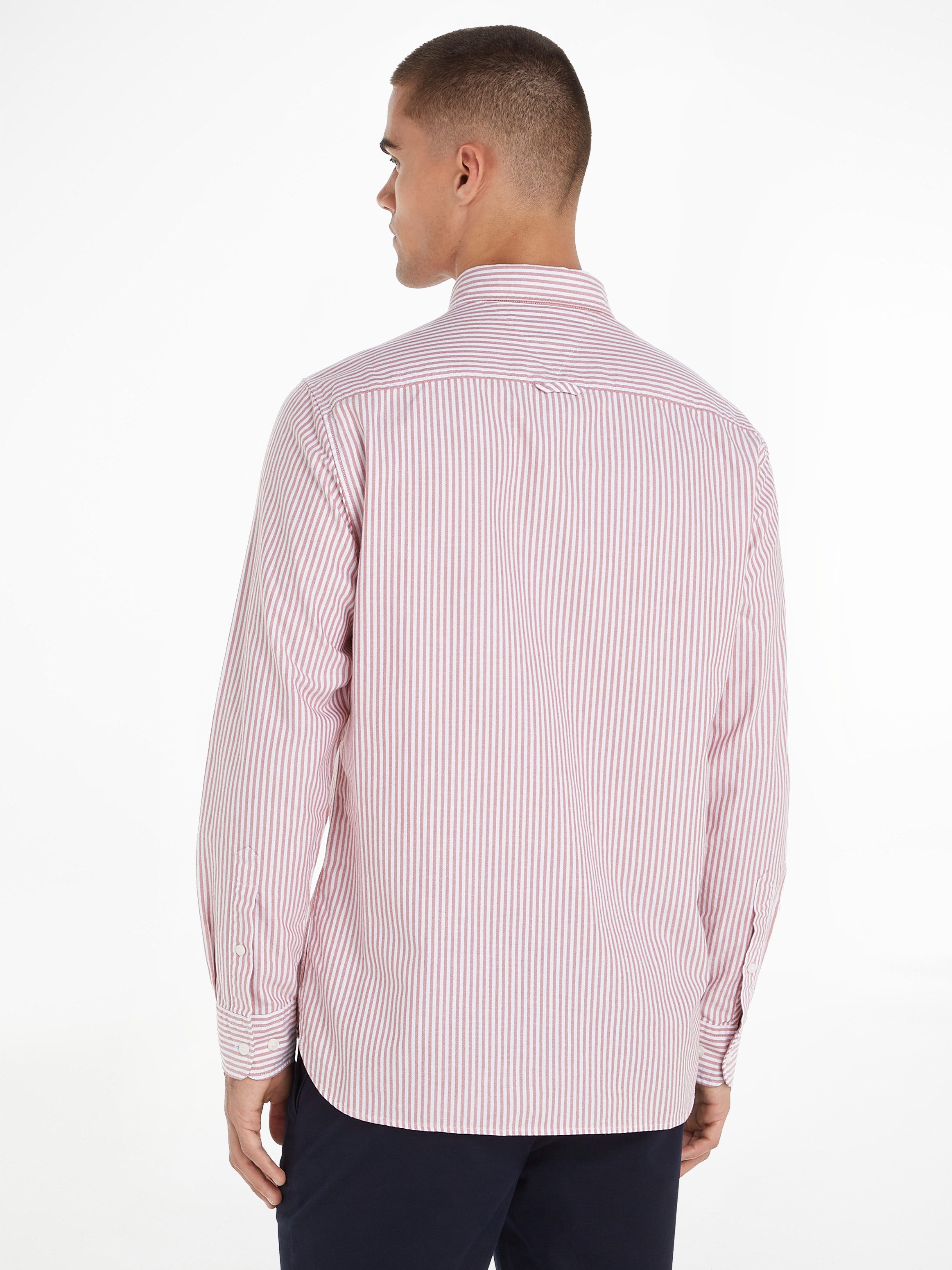 Tommy Hilfiger Overhemd met lange mouwen HERITAGE OXFORD STRIPE RF SHIRT