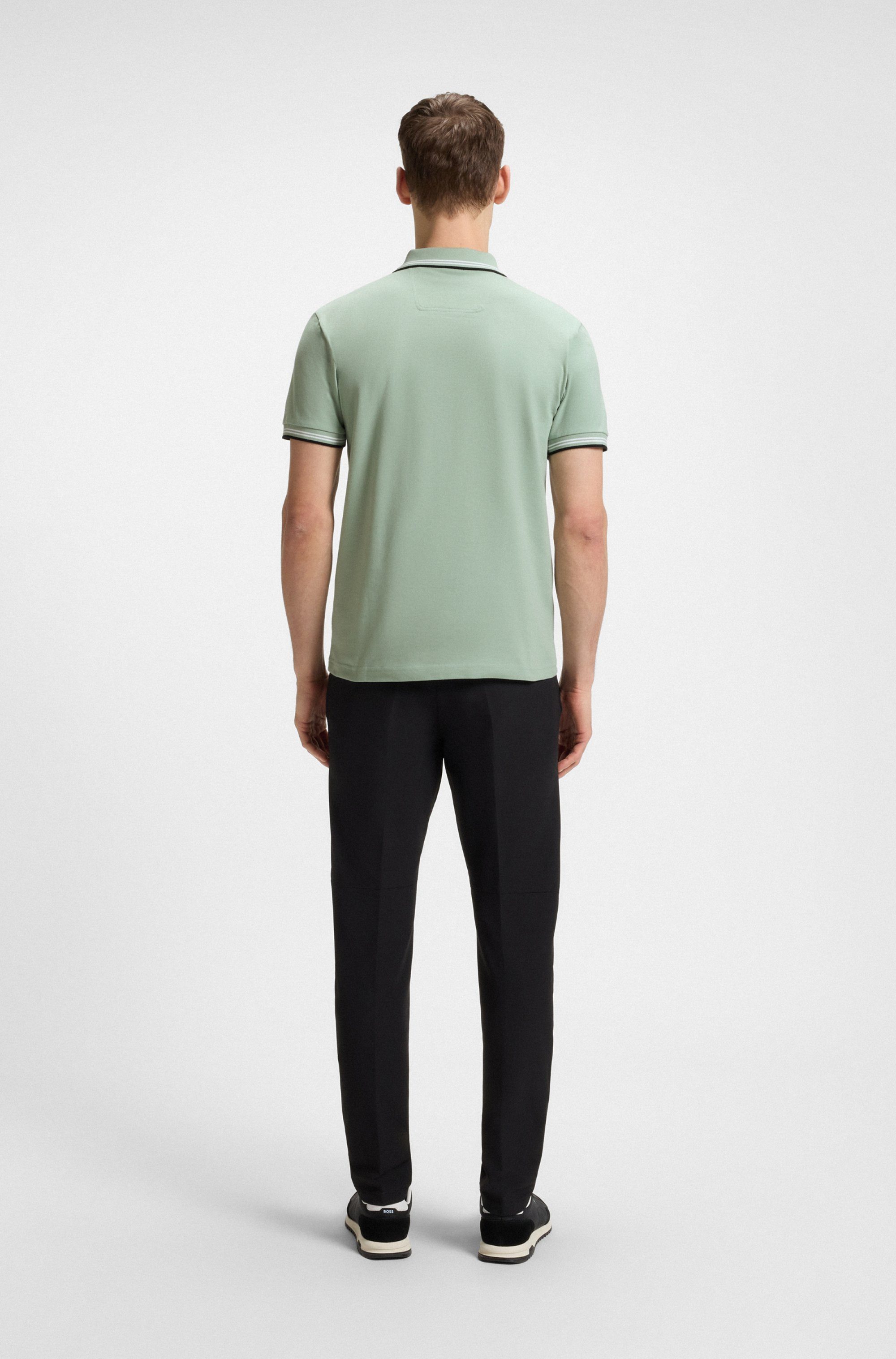 BOSS GREEN Poloshirt Paul met een polokraag