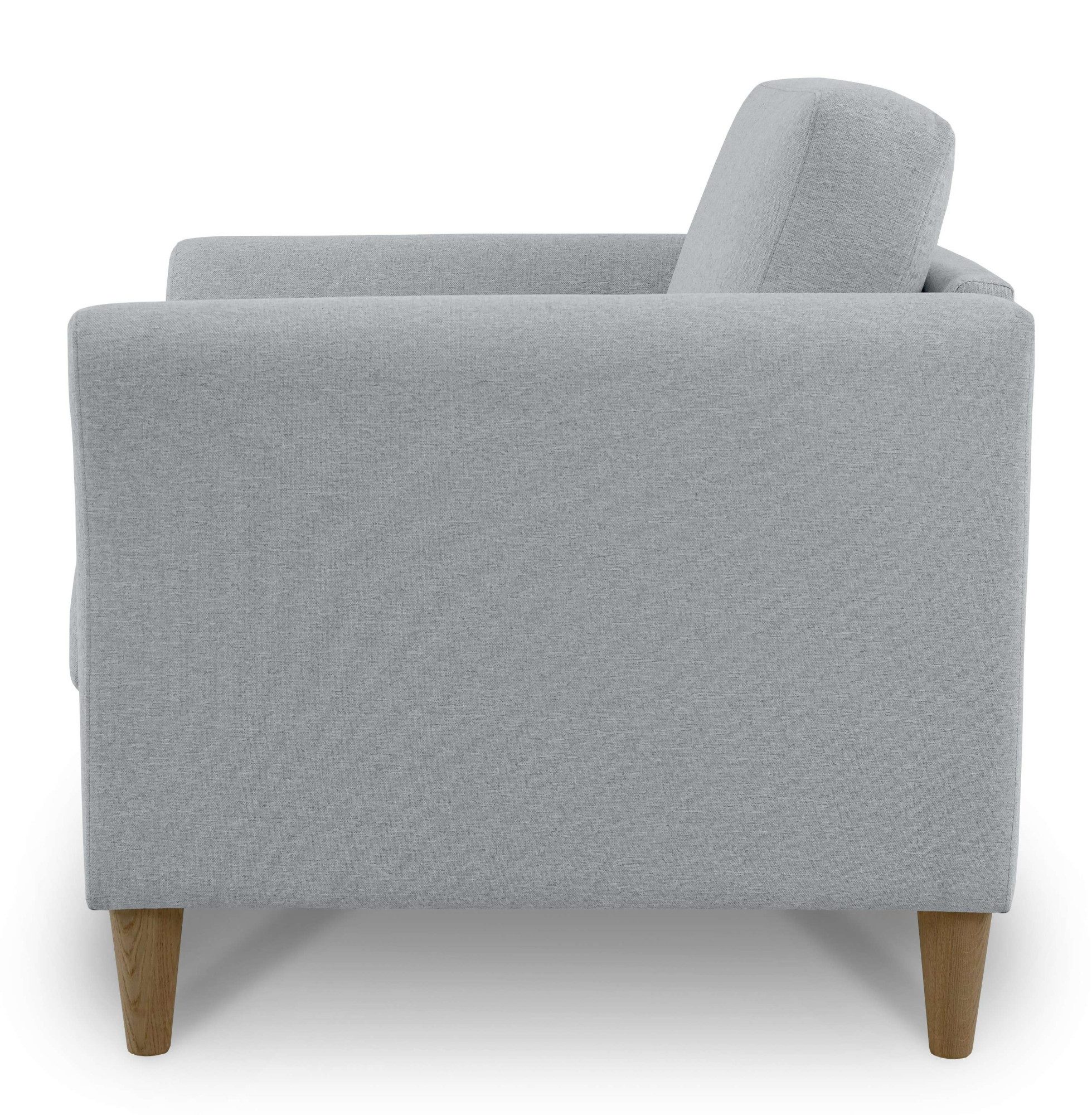 Home affaire Fauteuil Arellano, breedte 93 cm klassiek ontwerp, met massief houten voeten, fijn geweven stof