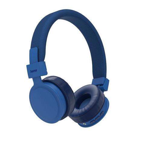 Hama Freedom Lit On Ear headset Bluetooth Stereo Blauw Vouwbaar, Headset, Volumeregeling
