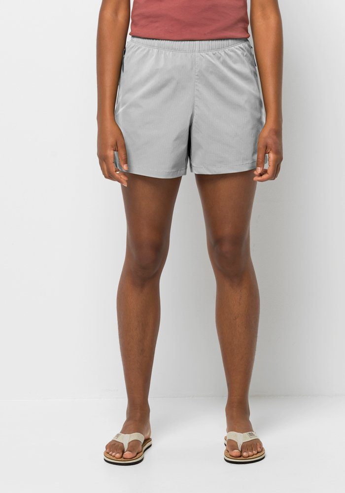 Jack Wolfskin Wanderthirst Shorts Women Korte broek Dames 34 grijs cool grey