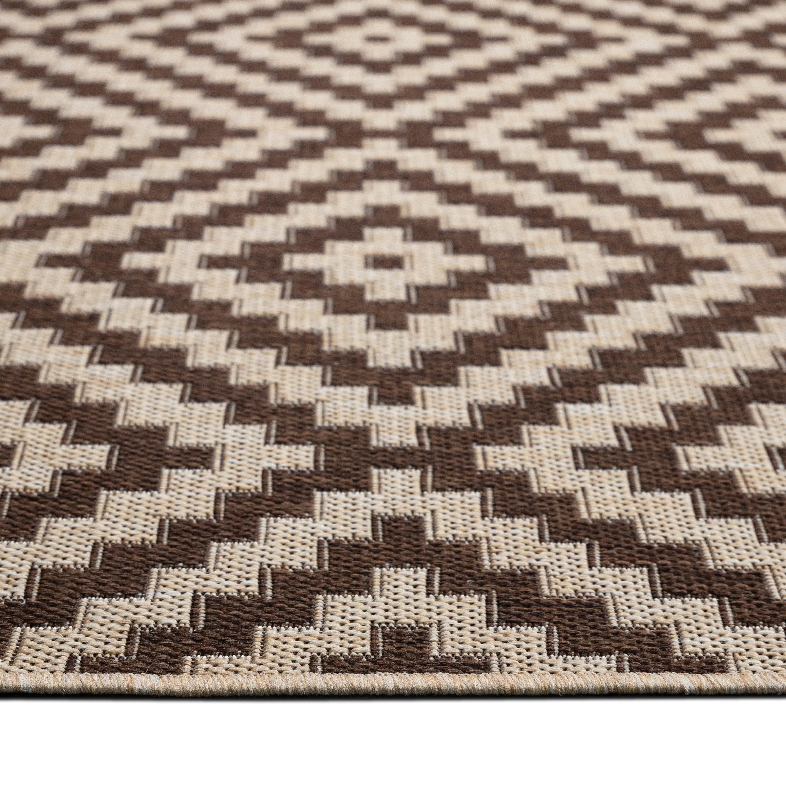 my home Vloerkleed Cordoba is ook als loper verkrijgbaar Geschikt voor binnen en buiten, sisal-look, weerbestendig & uv-bestendig, boho