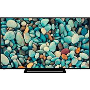 toshiba led-tv 65uk3163dg, 164 cm - 65 ", 4k ultra hd, smart tv zwart