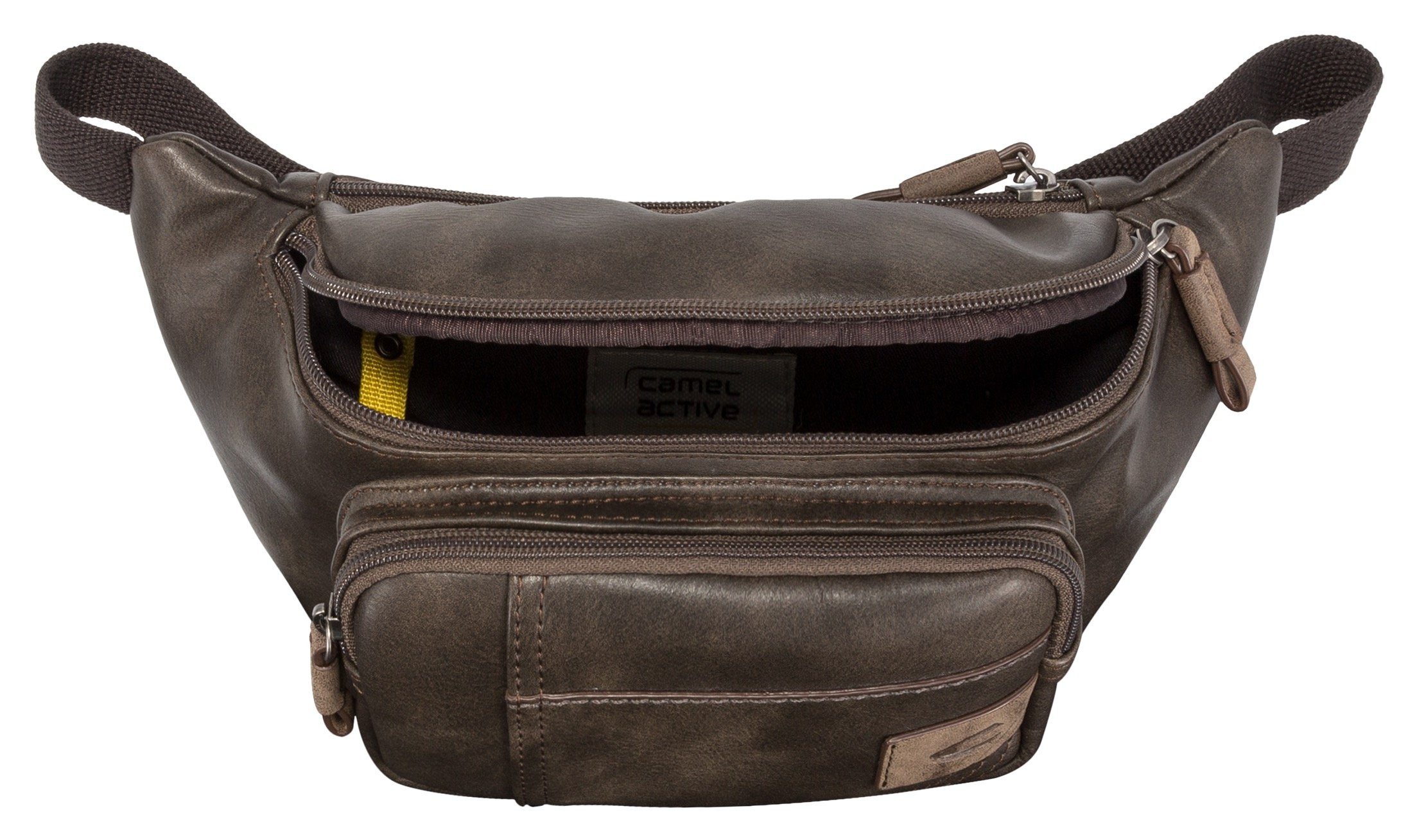 camel active Buiktasje Laos functionele metgezel met sportieve details ideaal voor dagelijks gebruik