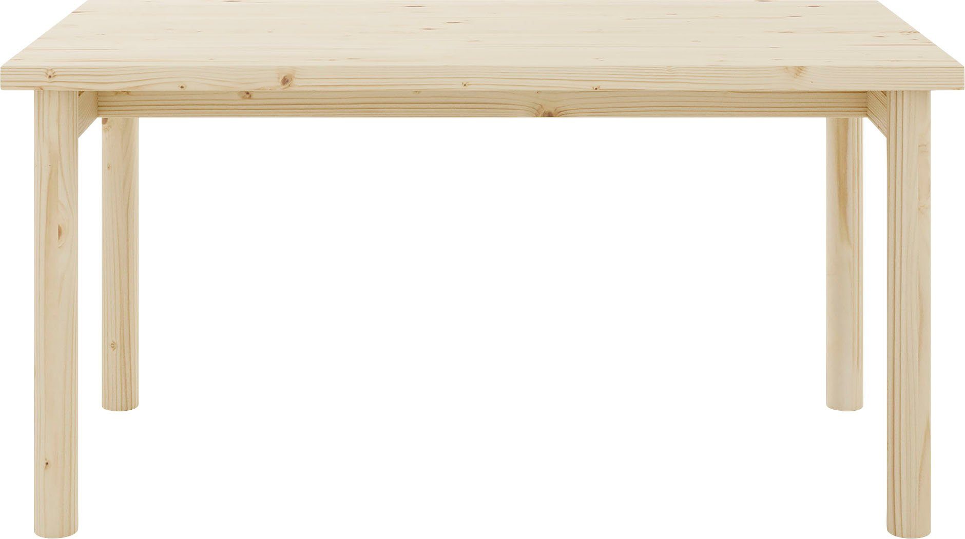 Karup Eettafel PACE DINING TABLE van fsc®-gecertificeerd dennenhout, maat 150 x 75 cm.