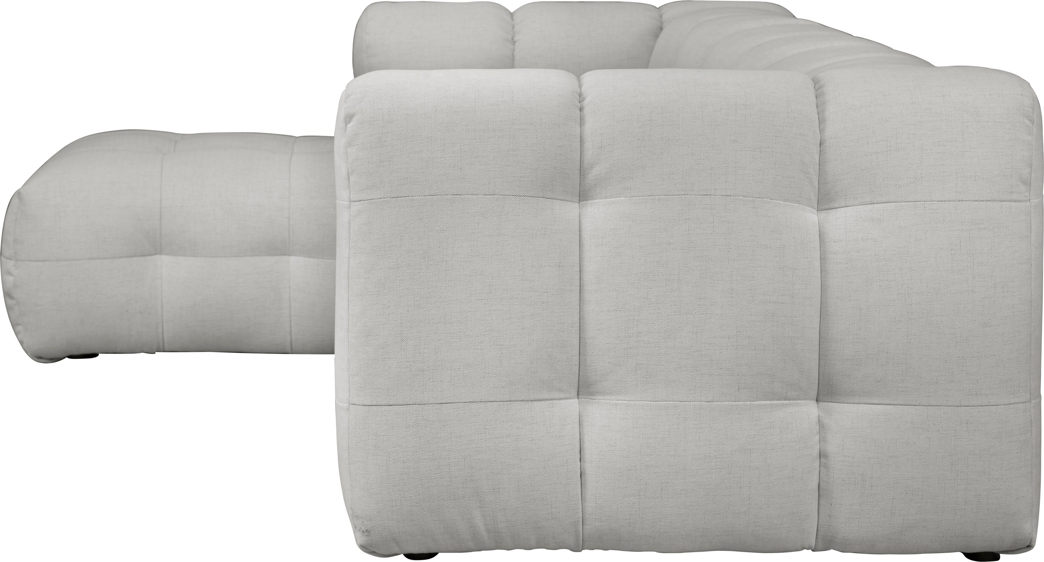 LeGer Home by Lena Gercke Hoekbank TALISHA L-vorm designerbank, moderne quilt, B/D/H: 276/178/75 cm