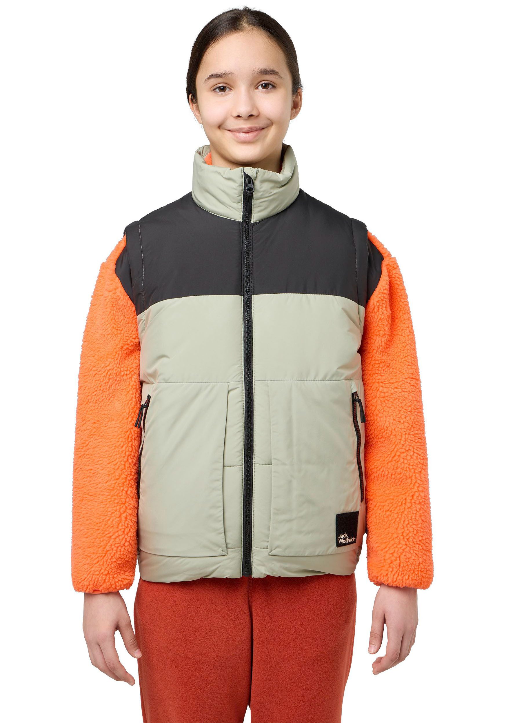 NU 20% KORTING: Jack Wolfskin Bodywarmer Ju Weste TEEN