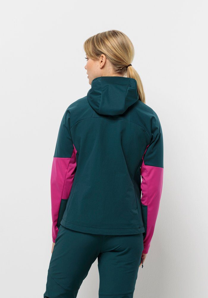 Jack Wolfskin Outdoorjack BRISSTAL HOODY W