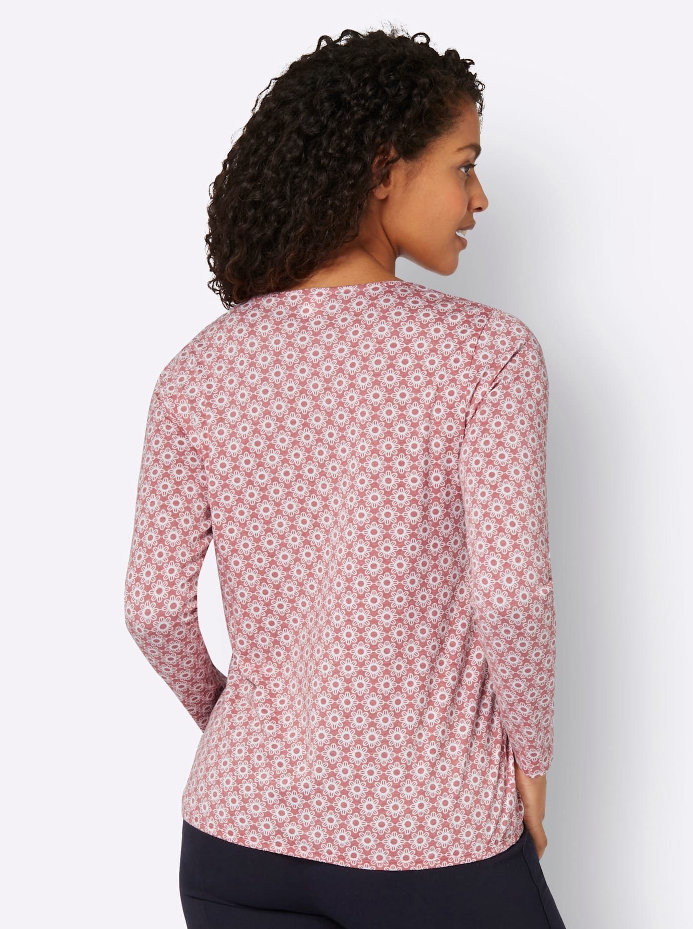 Classic Inspirationen Shirt met lange mouwen Gedessineerd shirt (1-delig)