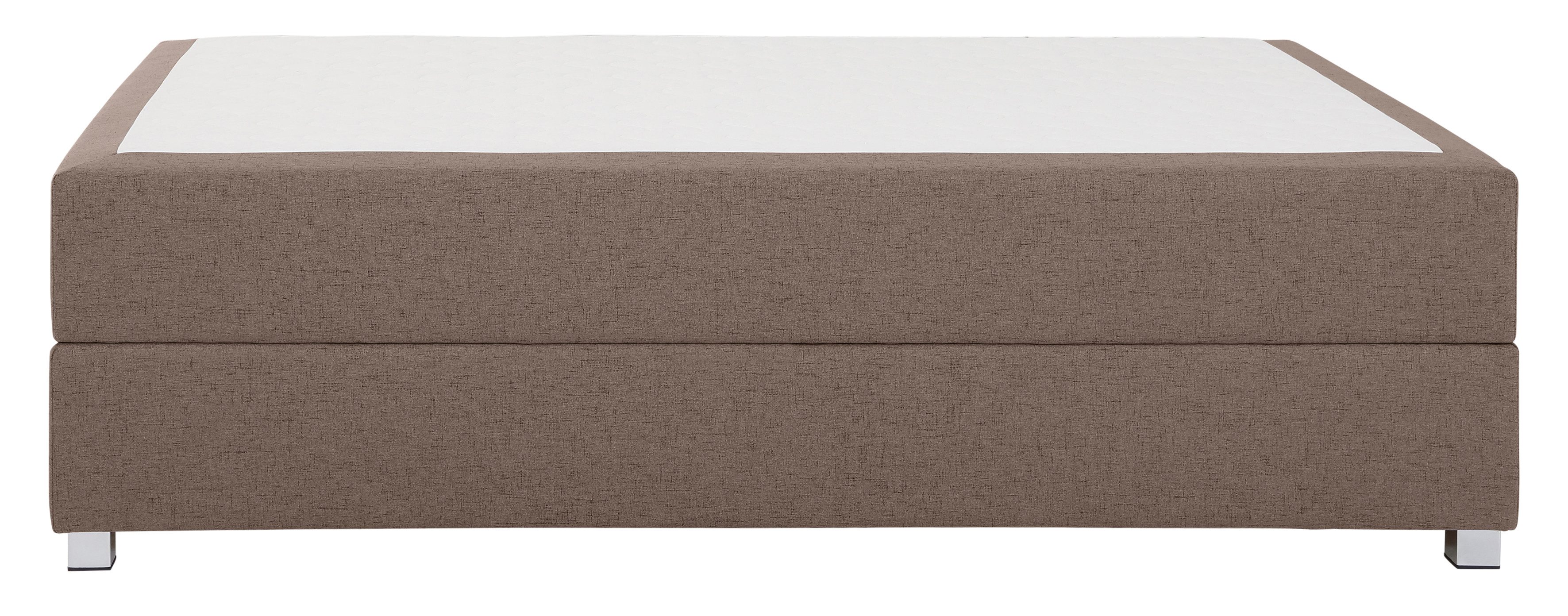 INOSIGN Boxspring Alexis zonder hoofdbord - ideaal voor ruimtes met schuine plafonds, in 4 breedten
