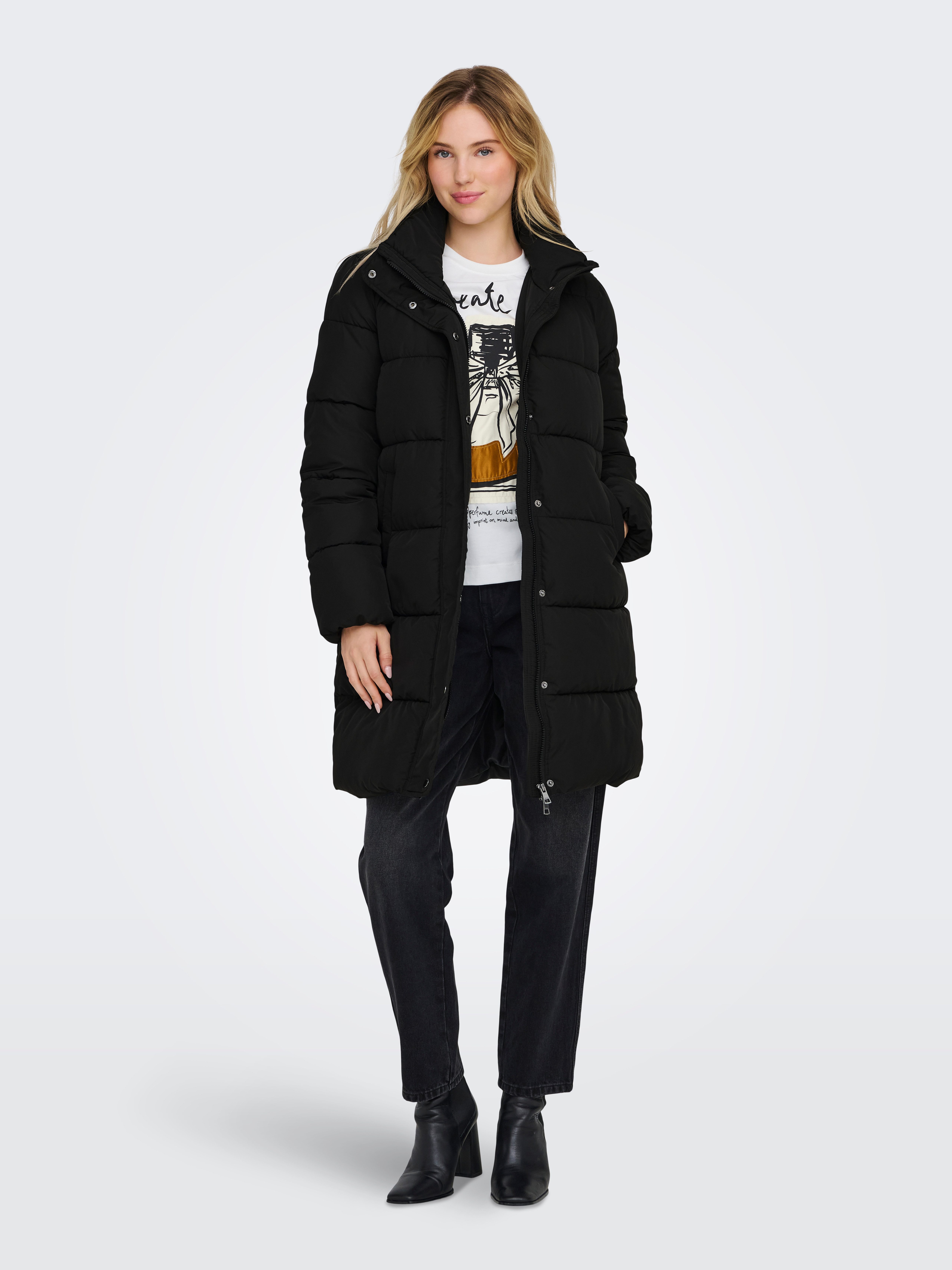 Only Gewatteerde jas ONLNEWCOOL PUFFER COAT CC OTW