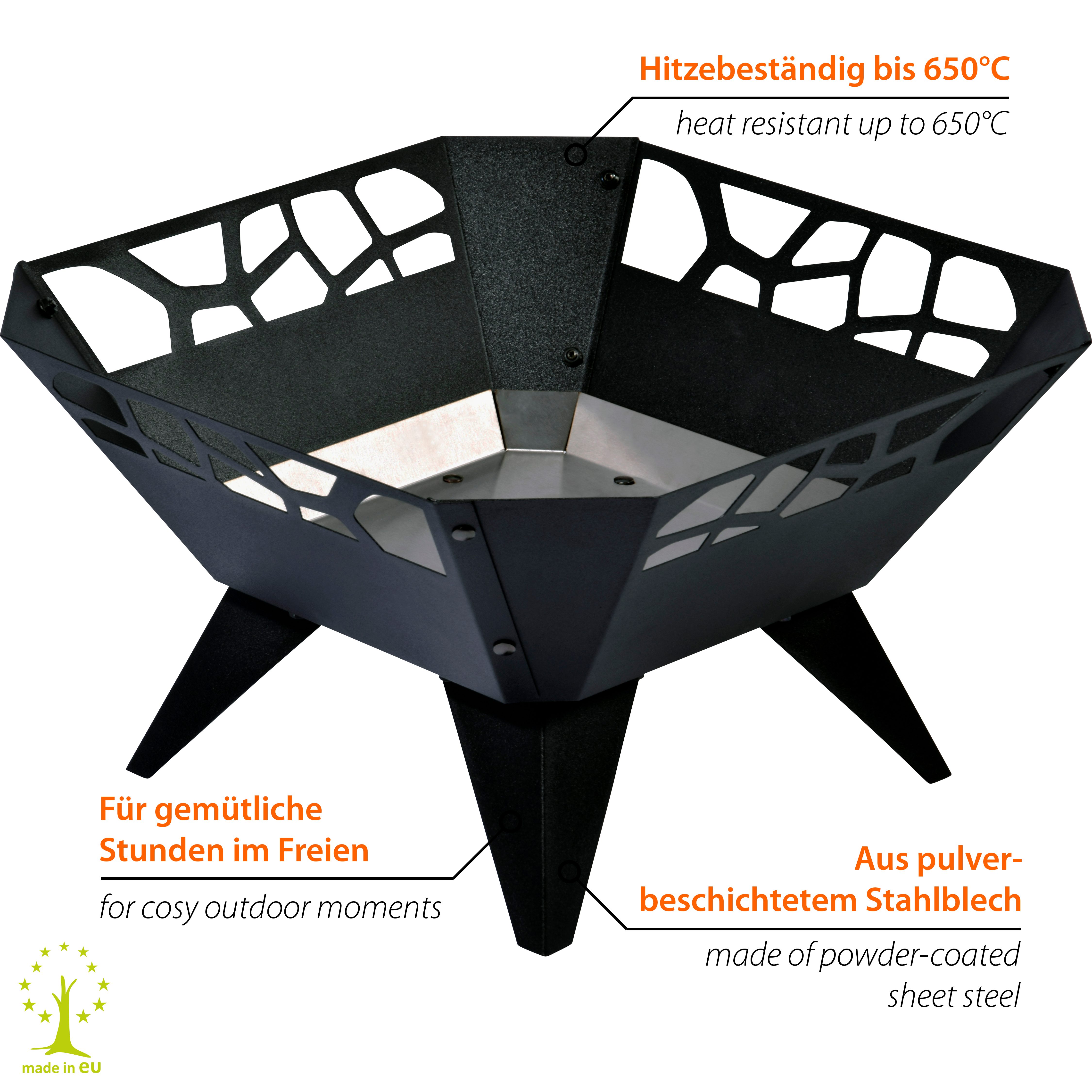 dobar Vuurschaal Design BxLxH: 51,5x51,5x30 cm