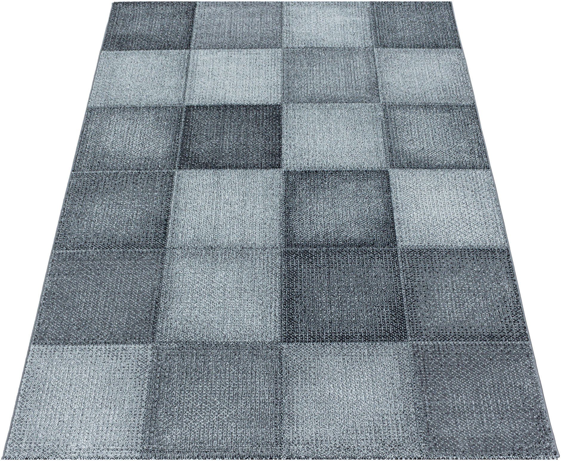 Ayyildiz Teppiche Vloerkleed OTTAWA 4202 Kortpolig, ruitpatroon, patchwork, woonkamer
