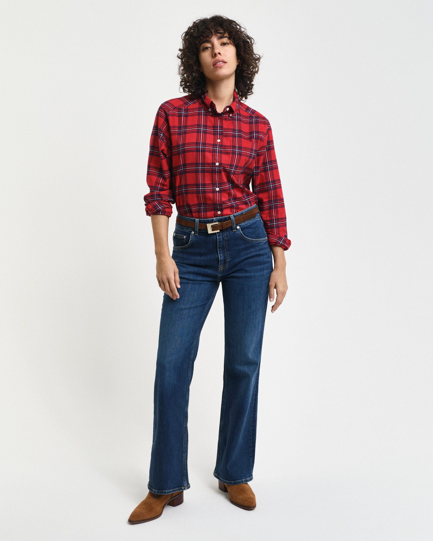 Gant Wijd uitlopende jeans SLIM FLARE JEANS