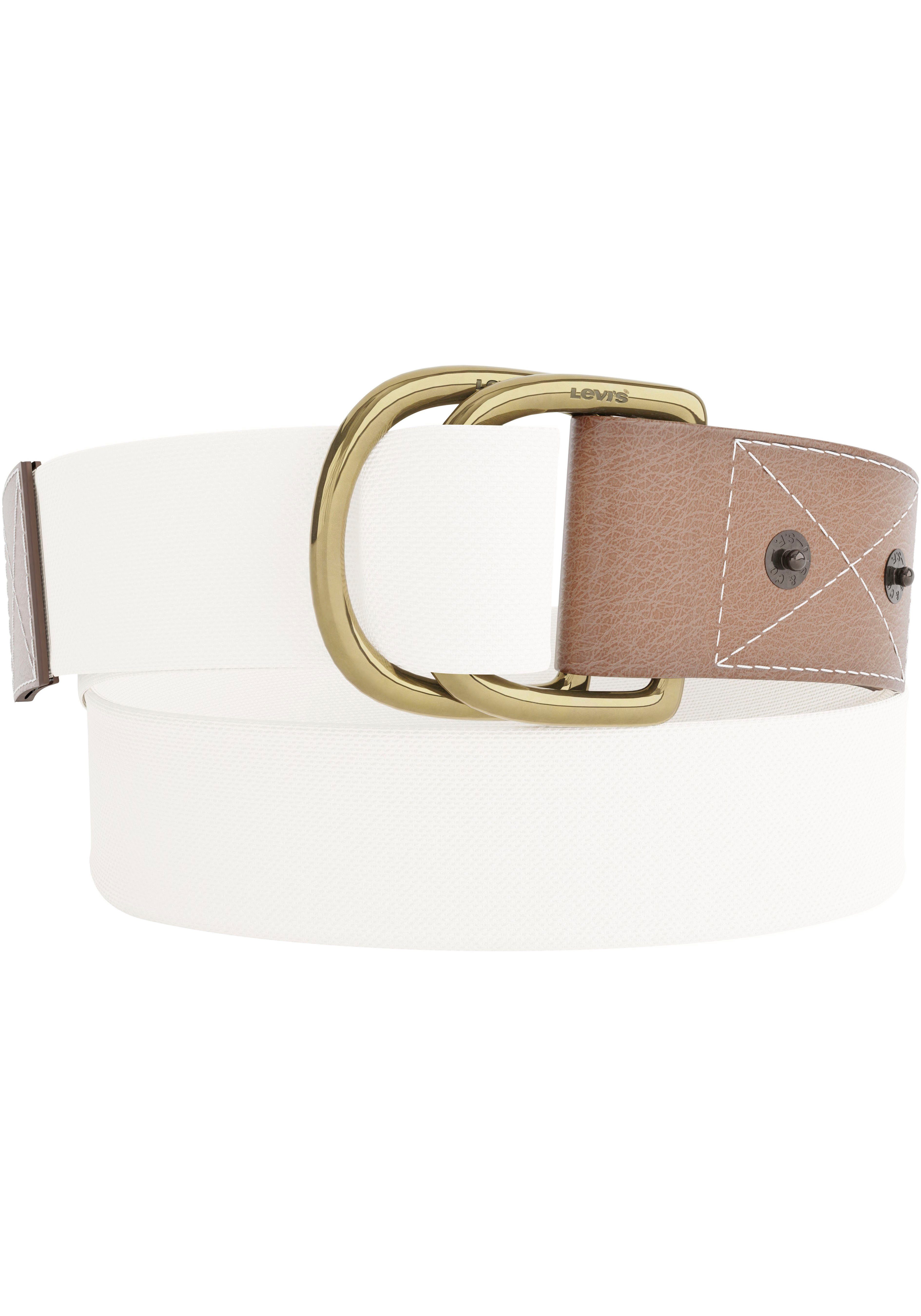 Levi's® Stoffen riem MIXED MATERIAL WOVEN BELT