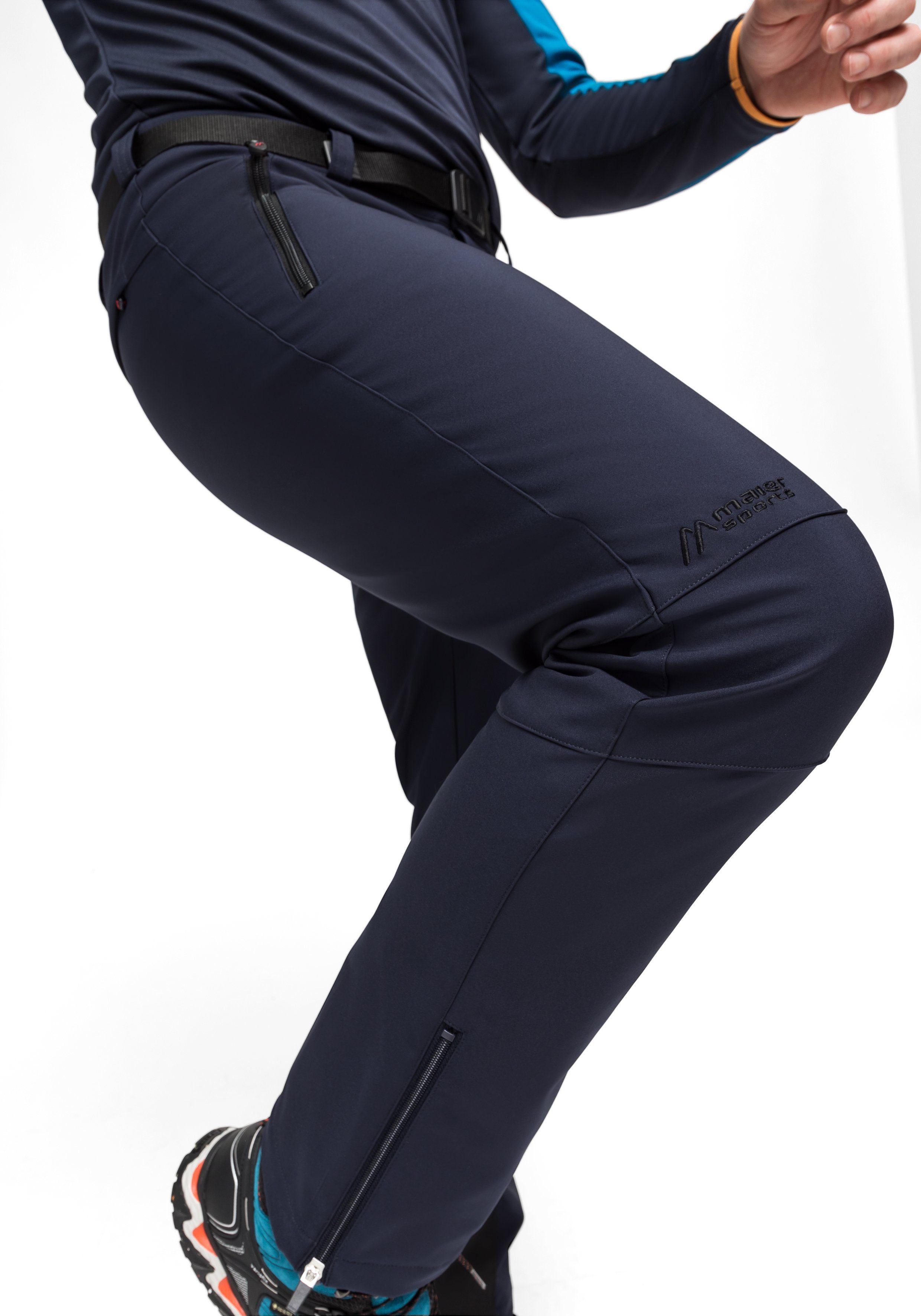 Maier Sports Functionele broek Tech Pants M Warme softshell-broek, winddicht, elastisch