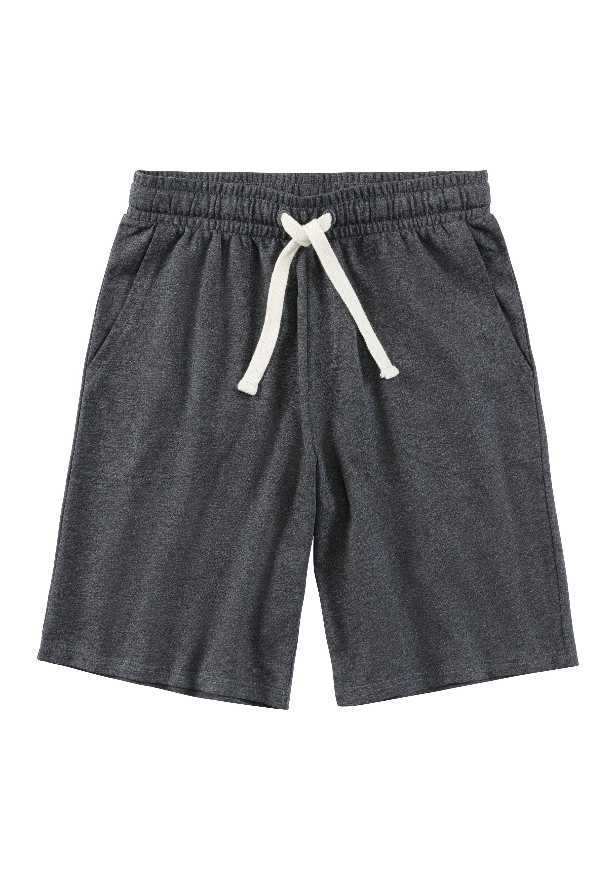 KangaROOS Sweatshort , zijvakken, contrasterende banden