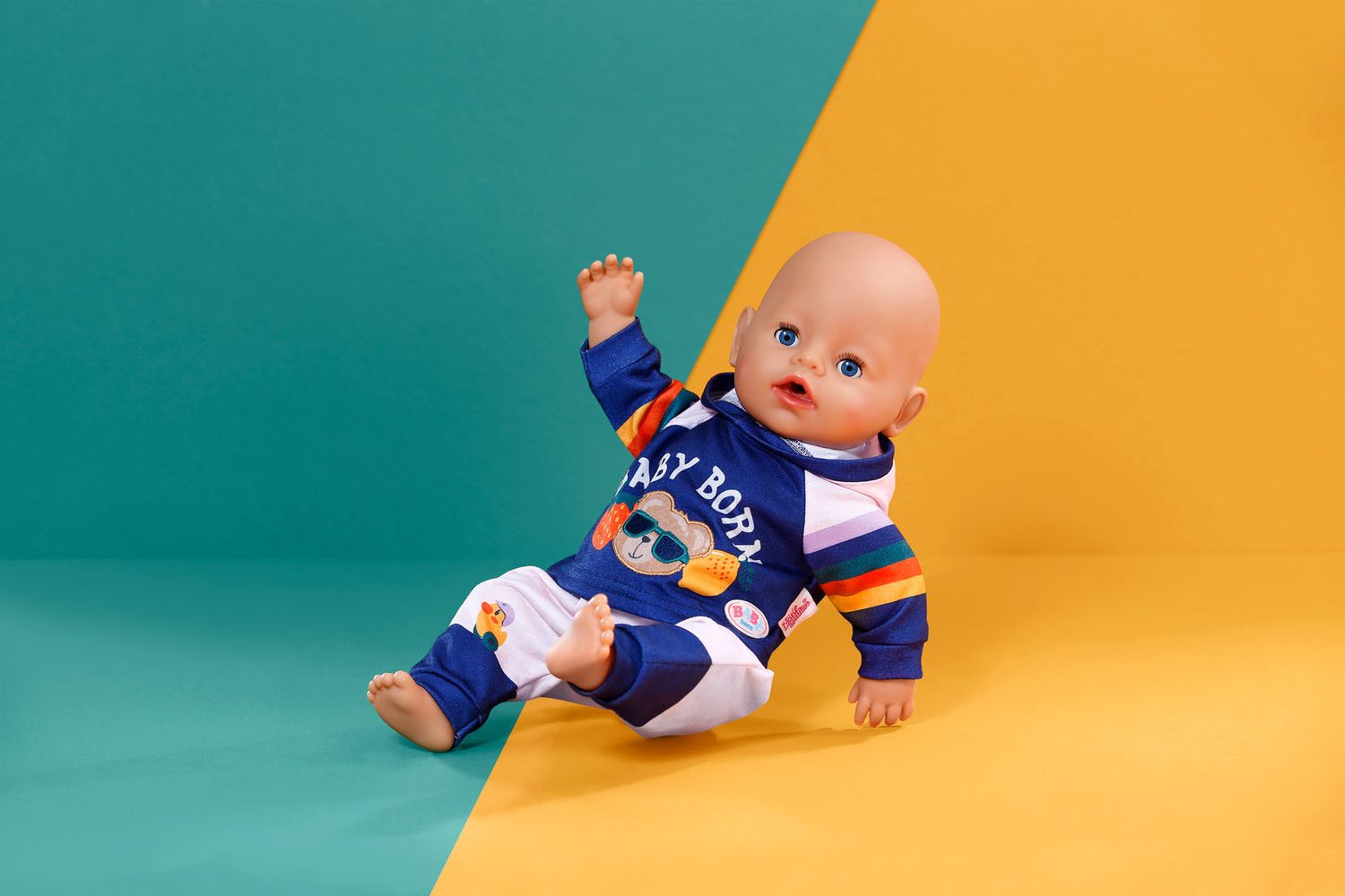 Baby Born Poppenkleding Jogging Anzug Navy, 43 cm