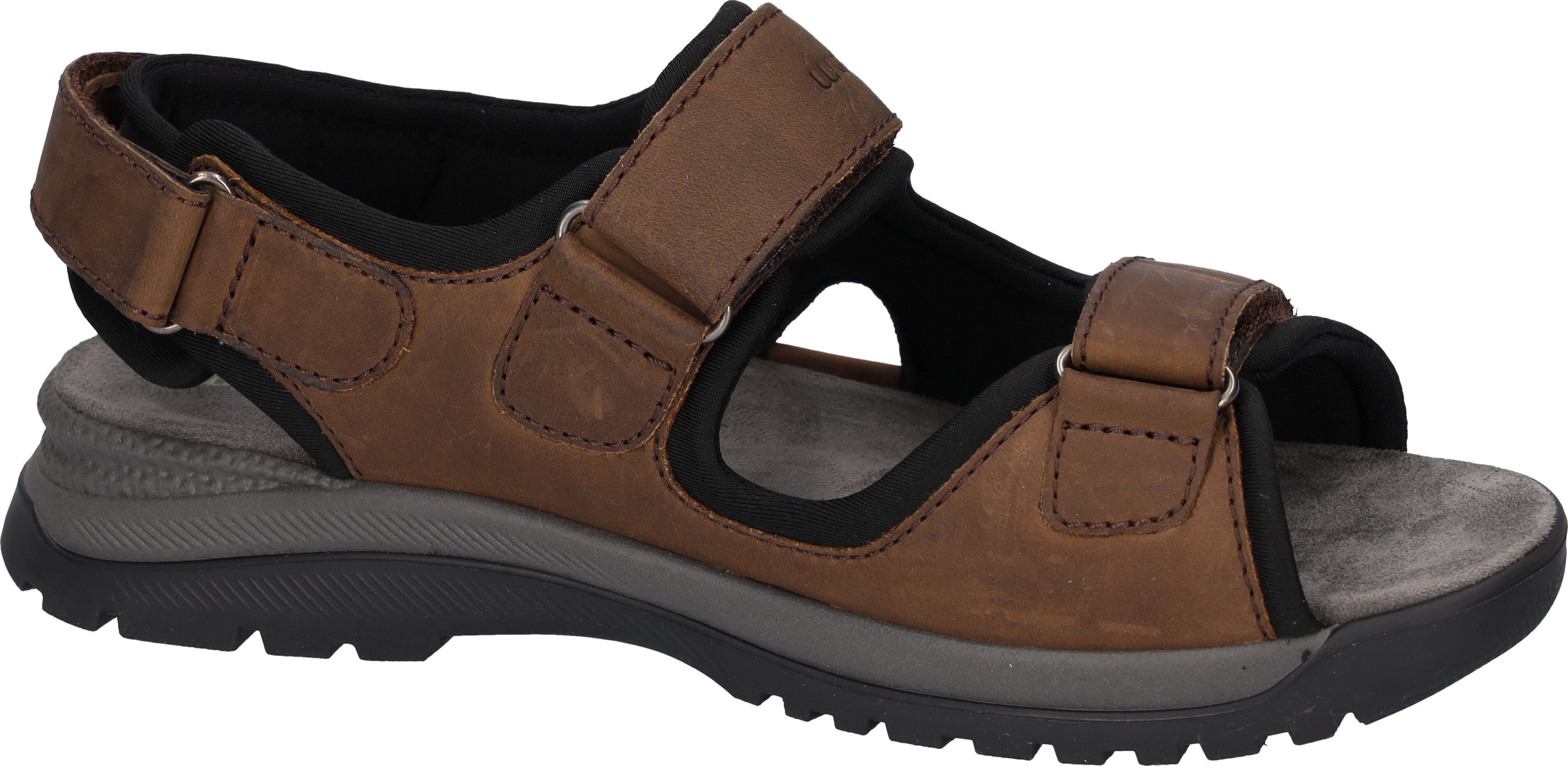 Waldläufer Sandalen H-Taro , zomerschoen, klittenbandschoen, vrijetijdssandaal, met profielzool, h-breedte