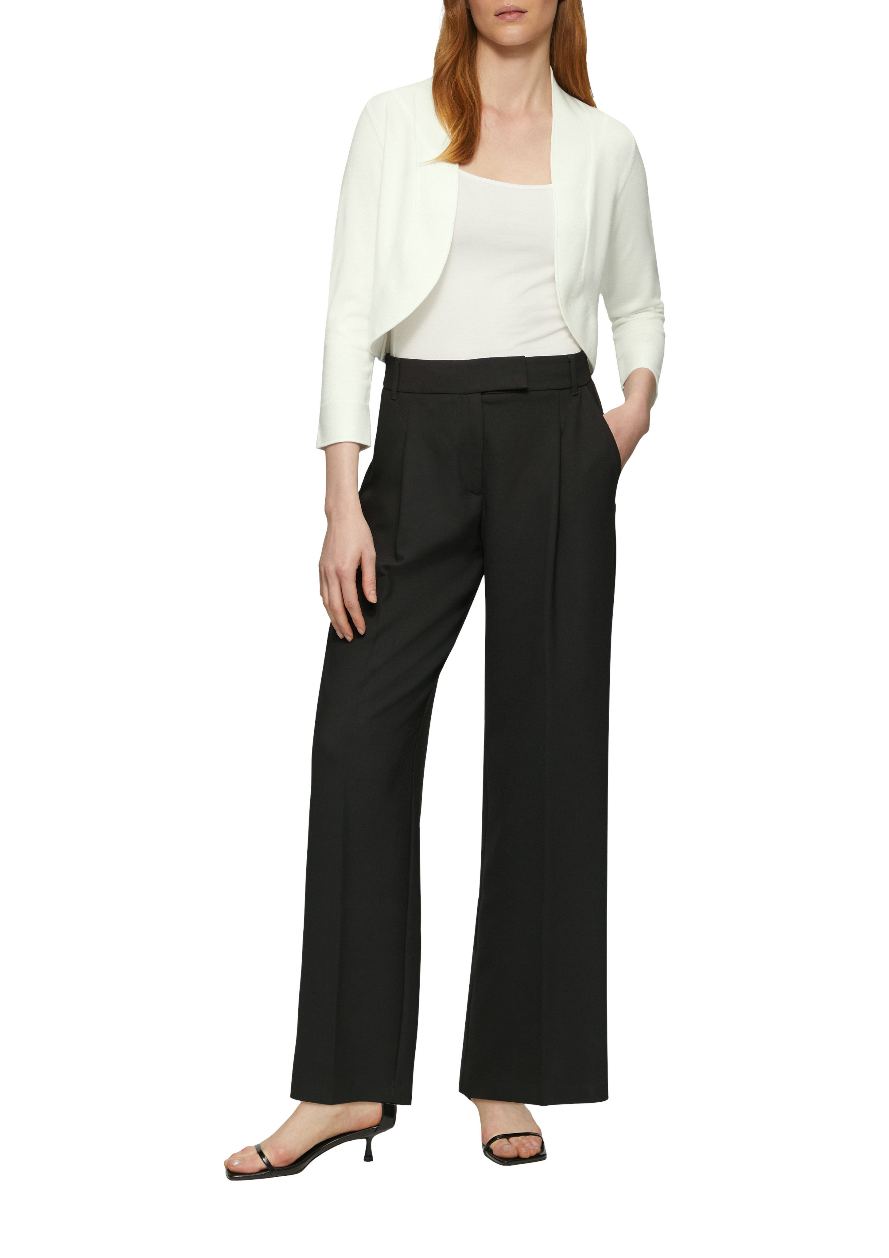 s.Oliver BLACK LABEL Vest met een strook