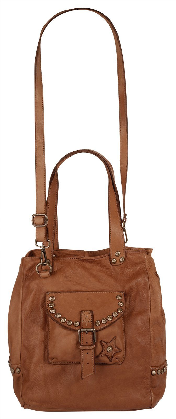 Samantha Look Shopper echt leer, made in italy