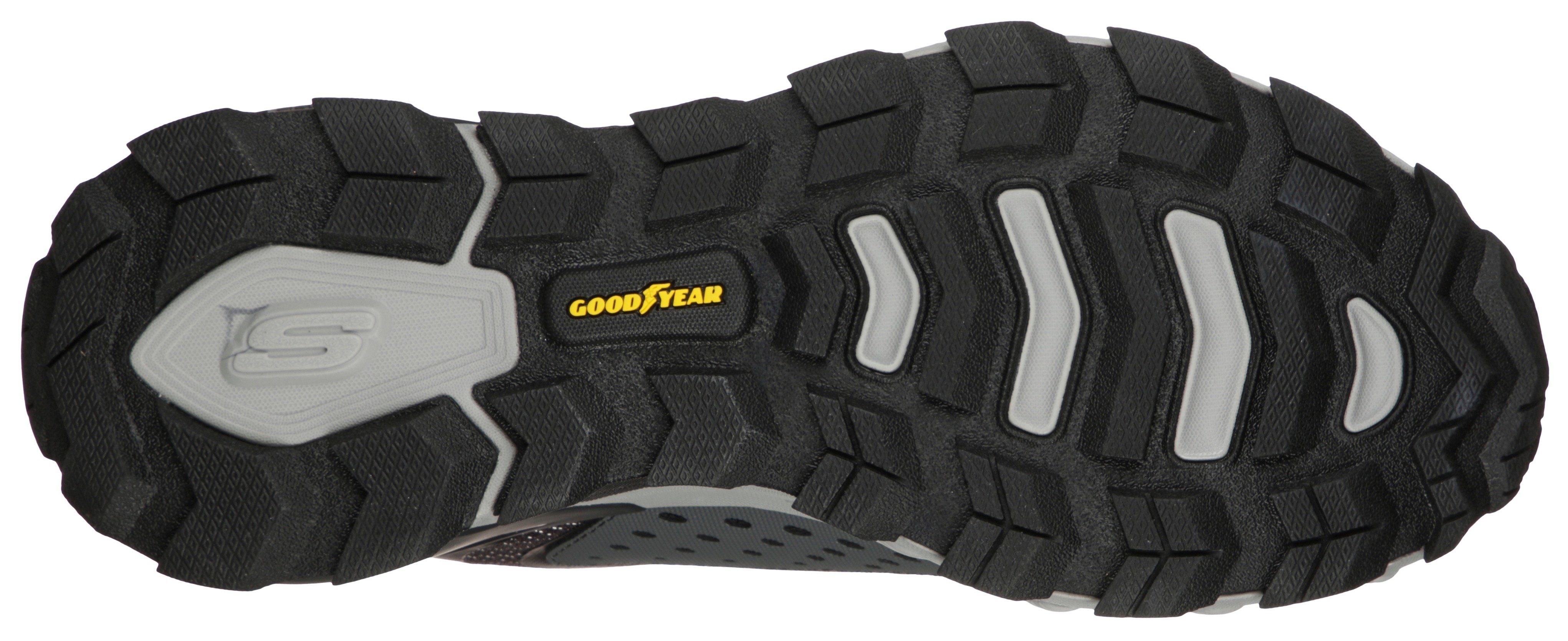 Skechers Veterschoenen MAX PROTECT met 3m scotchgard impregnering, vrijetijdsschoen, lage schoen, veterschoen