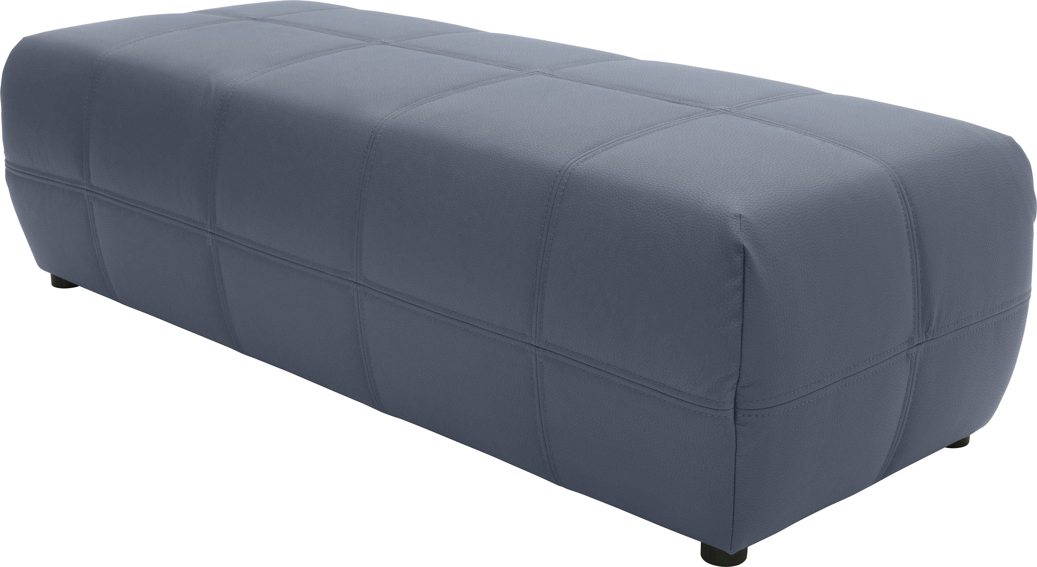 DOMO collection Hocker BRANDON grote uitvoering passend bij 'brandon', ook in cord hockers blauw