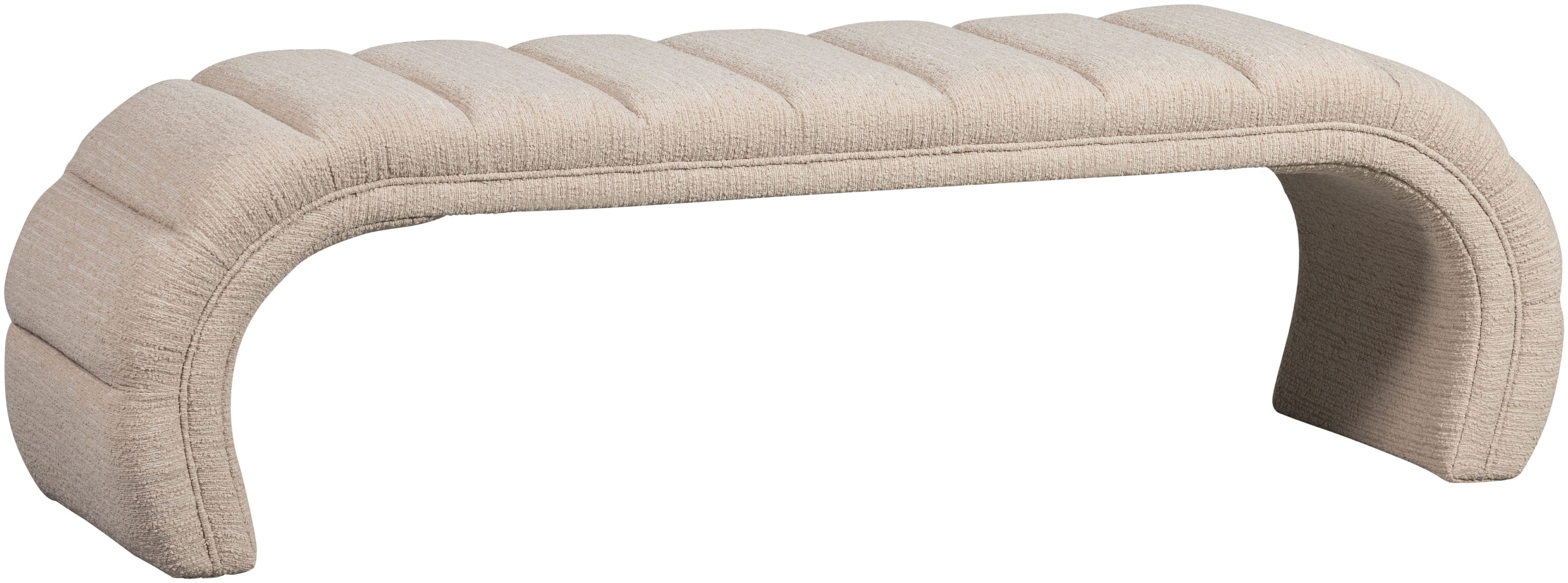 WOOOD Bank Traffic Zitbank met grof geweven stof, breedte 163 cm