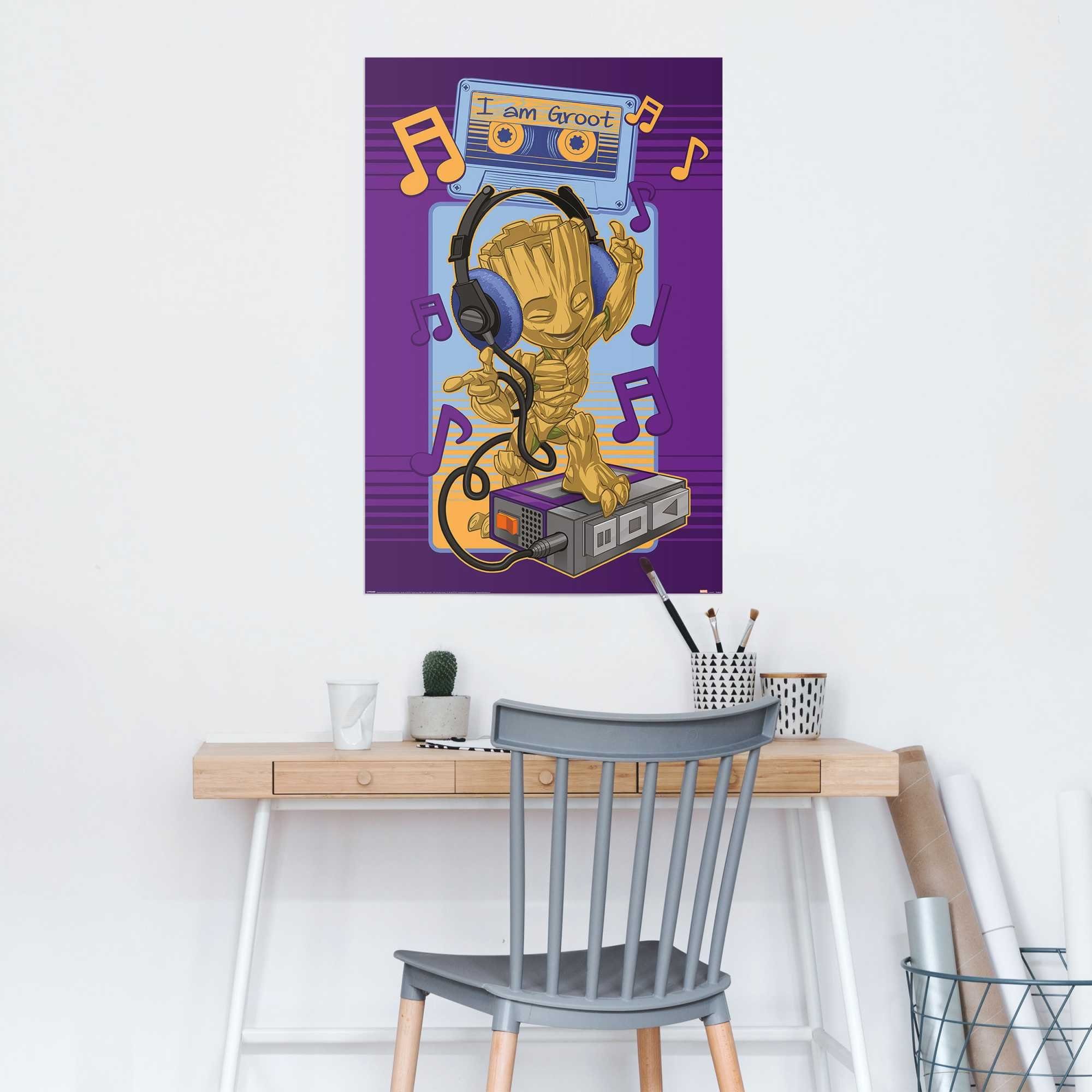 Reinders! Poster Guardians of the Galaxy - groot cassette