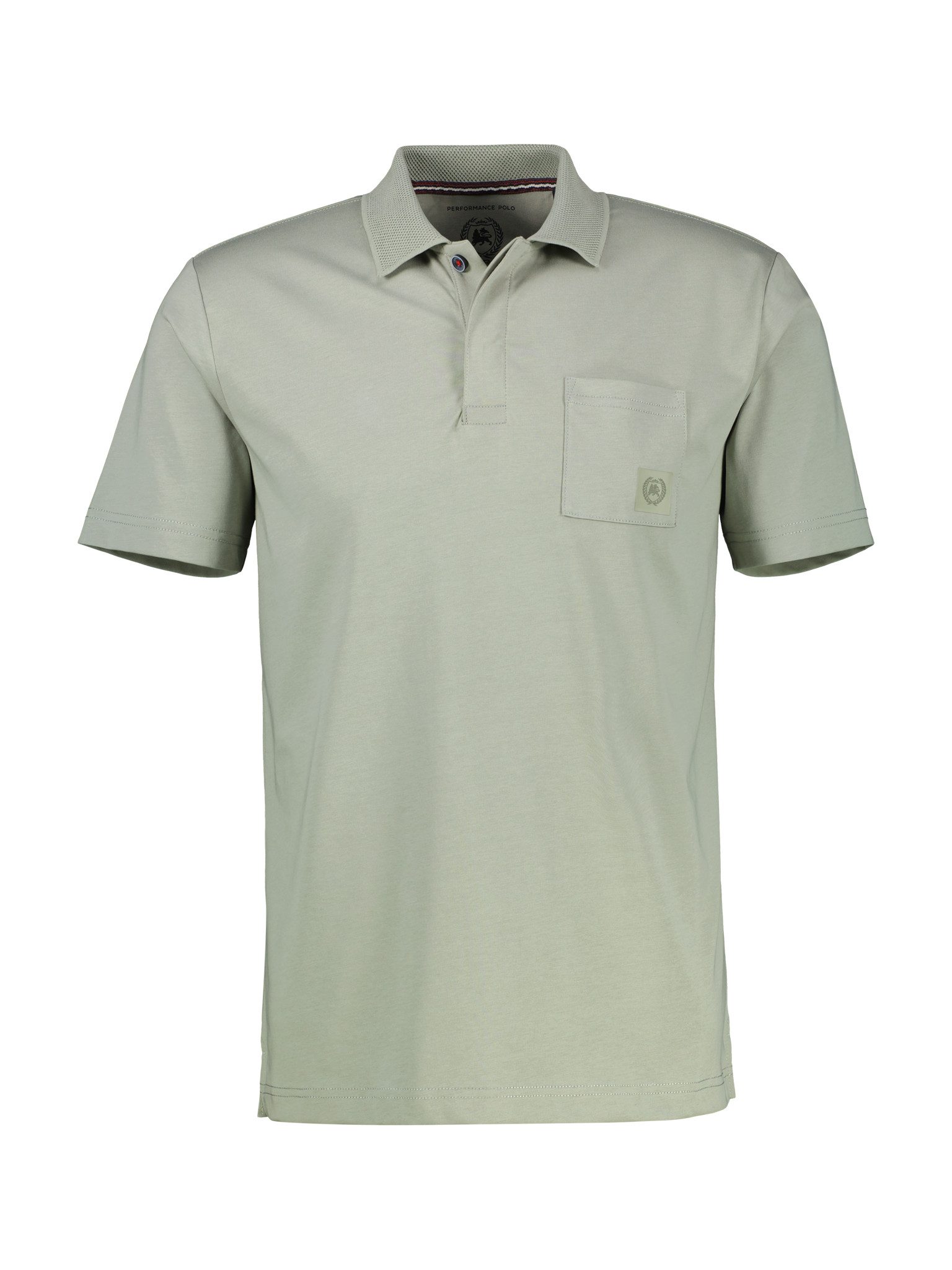 Lerros Poloshirt met geborduurd logo