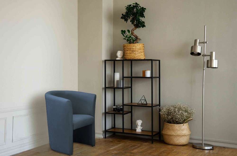 Home affaire Cocktailfauteuil Tabby Antivlek-coating (1 stuk)