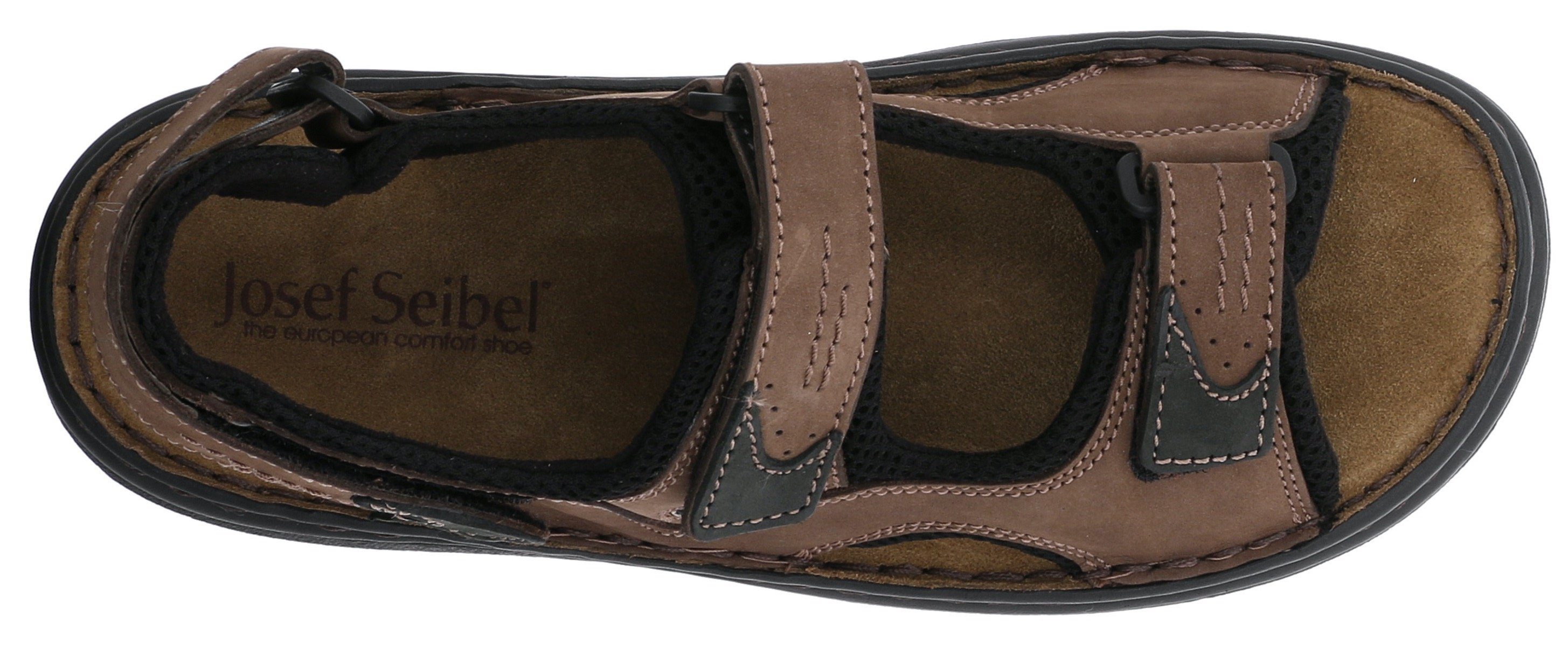 Josef Seibel Sandalen FRANKLIN , zomerschoen, klittenbandschoen, vrijetijdssandaal, met contraststiksel