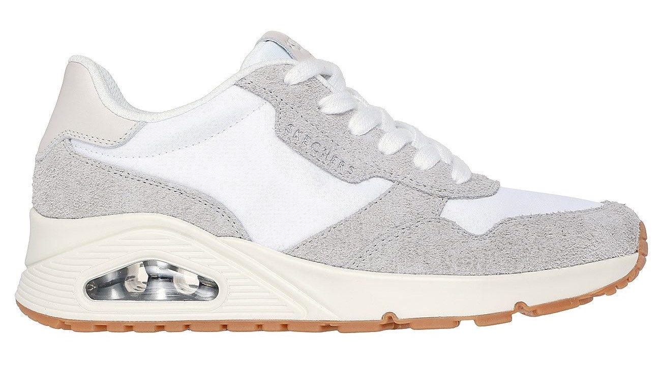 Skechers Sneakers UNO-VINTAGE DAYZ Sleehak sneaker, plateausneaker, veterschoen in vintage-look