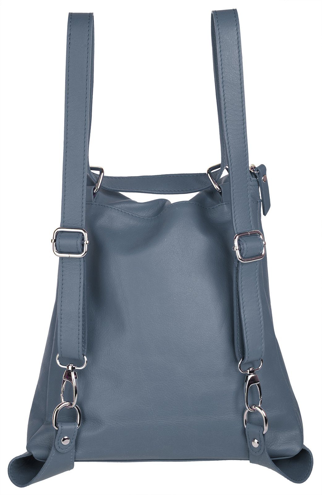 Forty Degrees Rugzak echt leer, made in italy