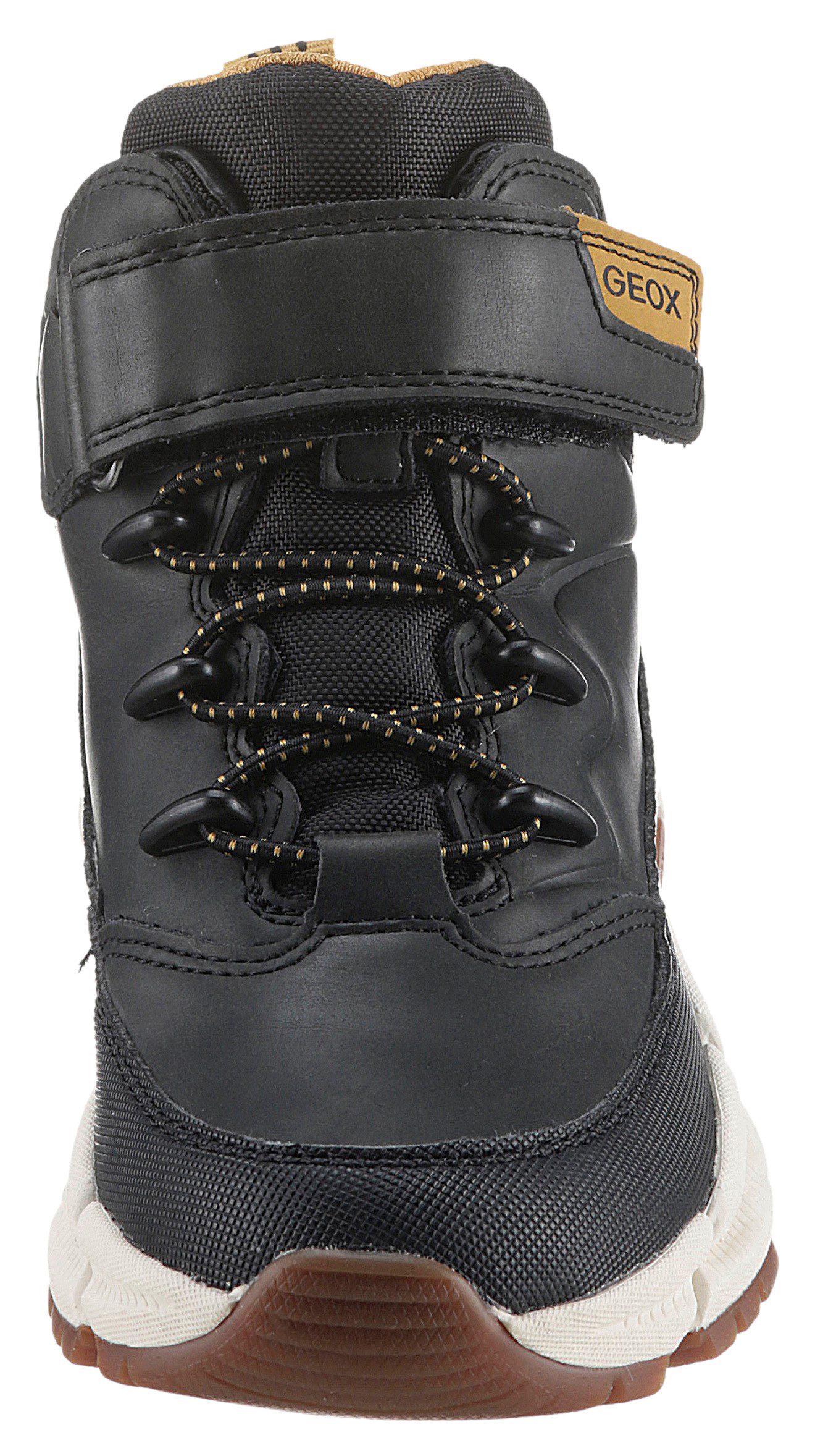 Geox Winterlaarzen J FLEXYPER PLUS BOY ABX high top sneaker, veterschoenen met waterafstotende tex-uitrusting