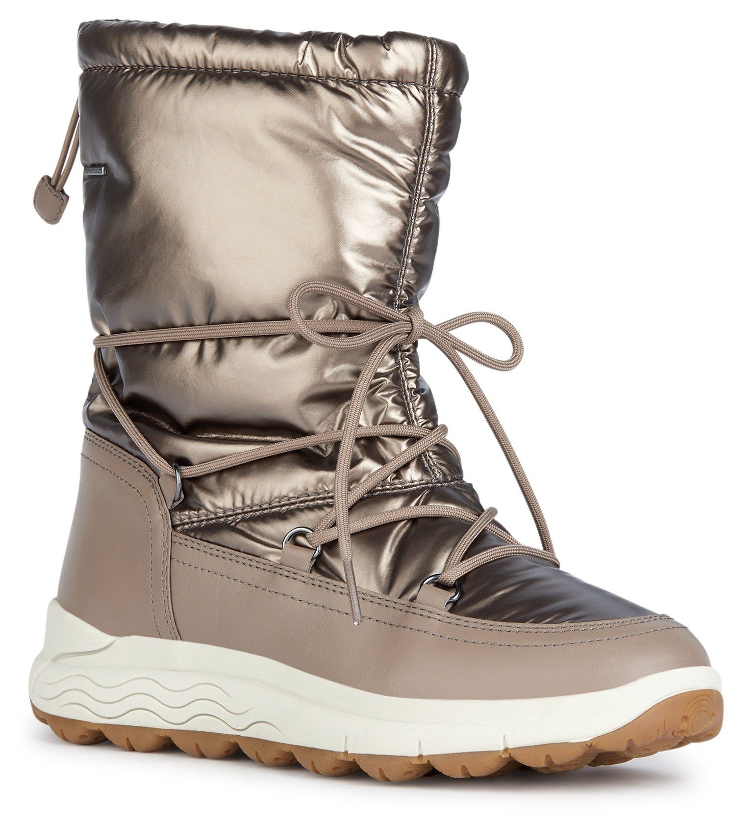 Geox Winterlaarzen D SPHERICA 4X4 B ABX Snow, winter, wedge heel, lace-up shoe with TEX equipment